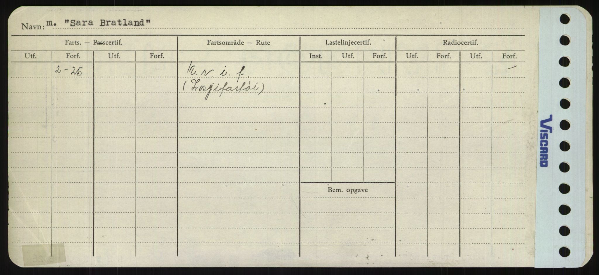 Sjøfartsdirektoratet med forløpere, Skipsmålingen, AV/RA-S-1627/H/Hd/L0032: Fartøy, San-Seve, s. 190