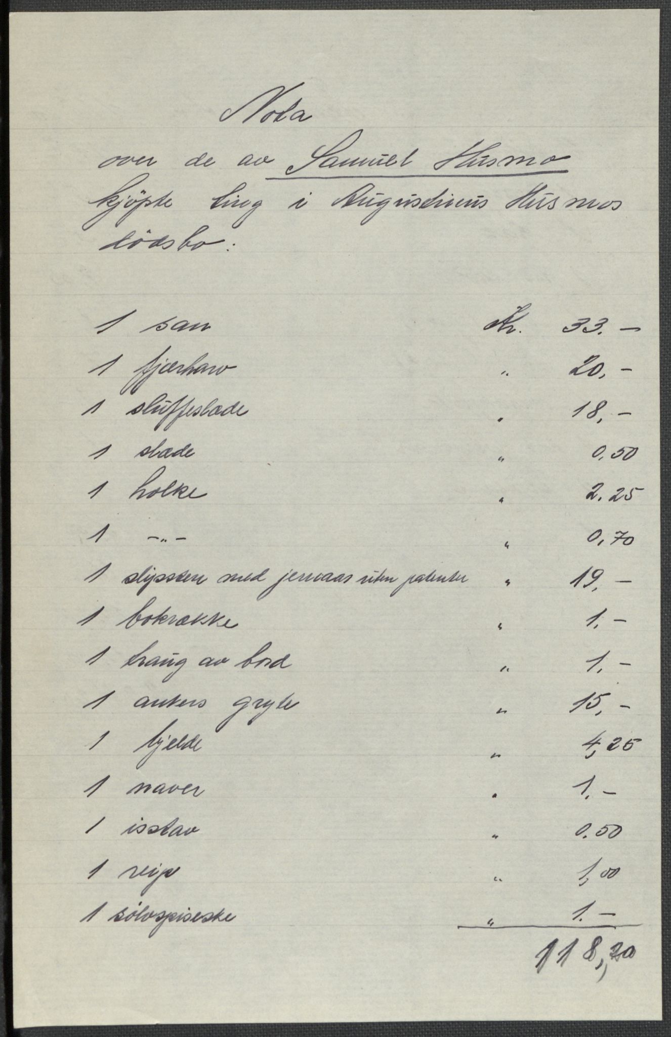 Beiarn lensmannskontor, AV/SAT-A-5676/1/02/L0003: 2.02.03 - Div. dødsbo, 1915-1924