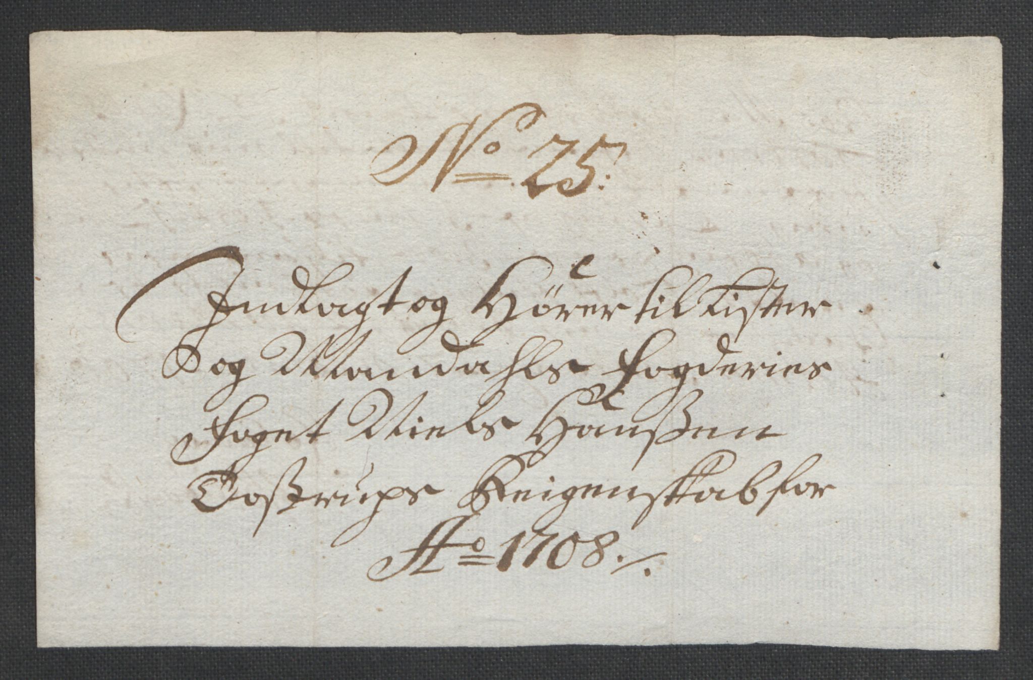 Rentekammeret inntil 1814, Reviderte regnskaper, Fogderegnskap, RA/EA-4092/R43/L2551: Fogderegnskap Lista og Mandal, 1705-1709, s. 333