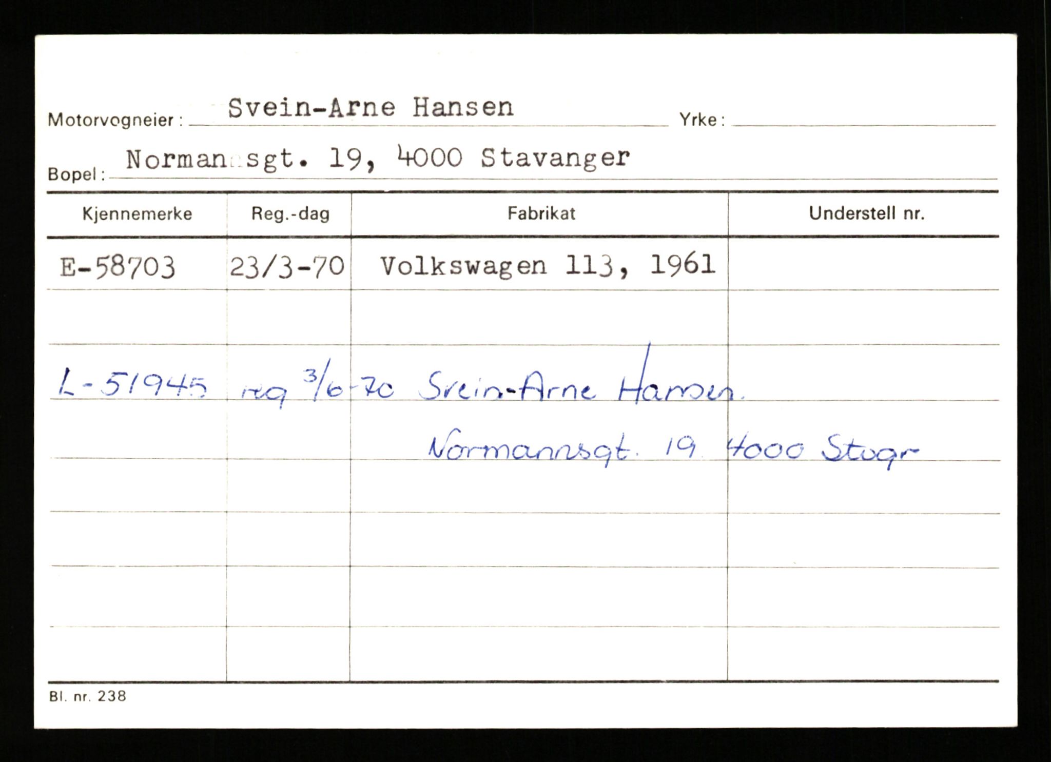Stavanger trafikkstasjon, SAST/A-101942/0/G/L0007: Registreringsnummer: 49019 - 67460, 1930-1971, s. 2101