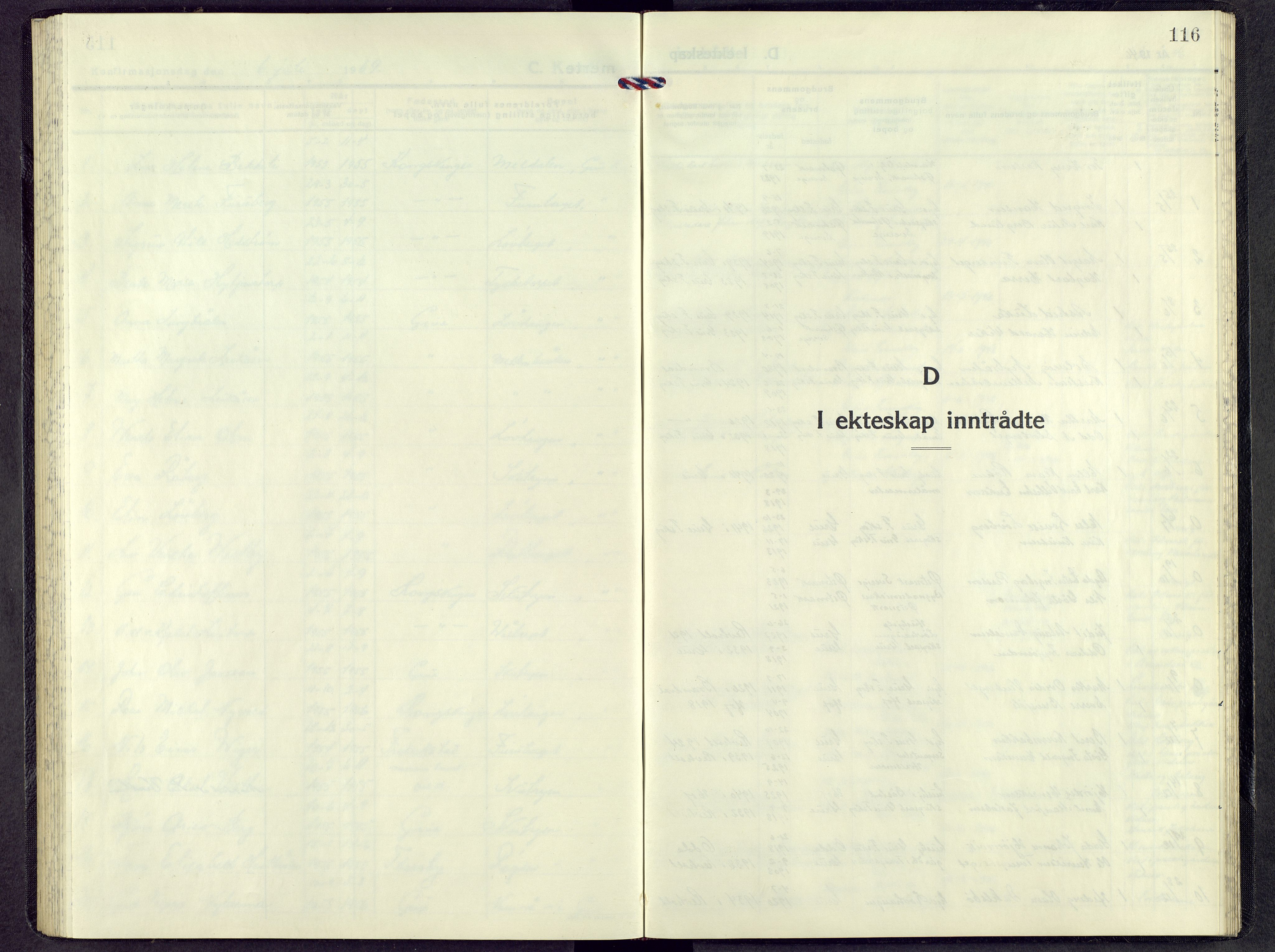 Grue prestekontor, AV/SAH-PREST-036/H/Ha/Hab/L0010: Klokkerbok nr. 10, 1943-1970, s. 115b-116a