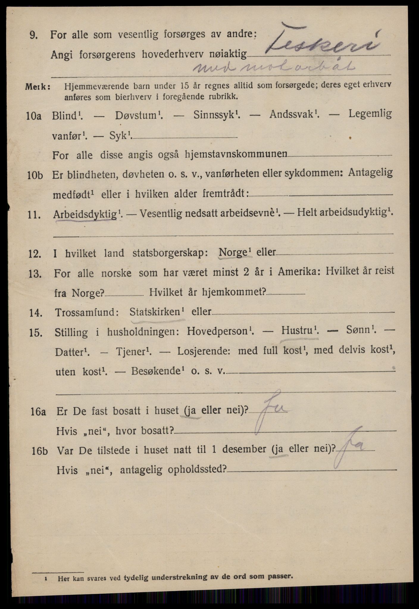 SAT, Folketelling 1920 for 1548 Fræna herred, 1920, s. 1542
