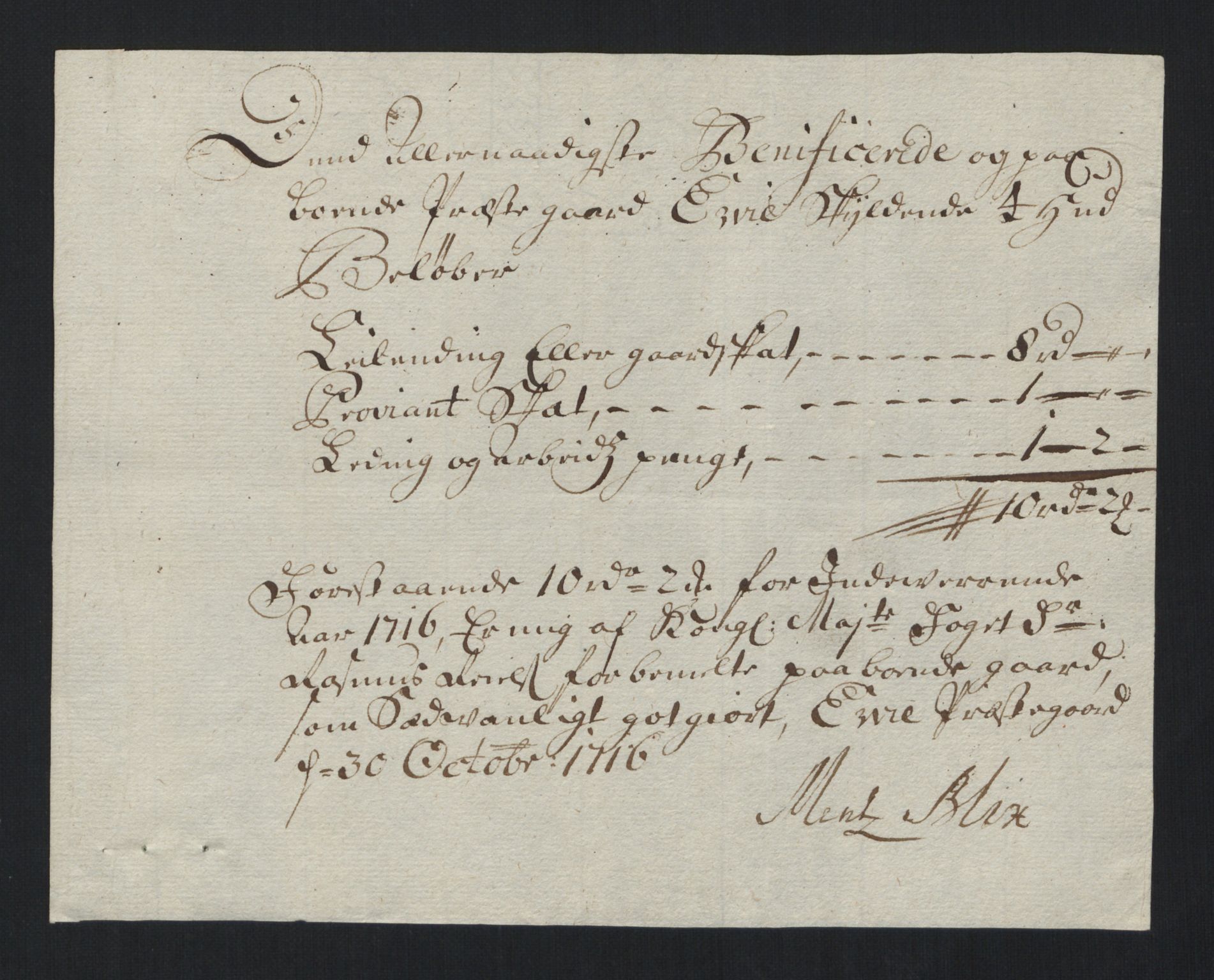 Rentekammeret inntil 1814, Reviderte regnskaper, Fogderegnskap, RA/EA-4092/R40/L2452: Fogderegnskap Råbyggelag, 1716-1717, s. 109