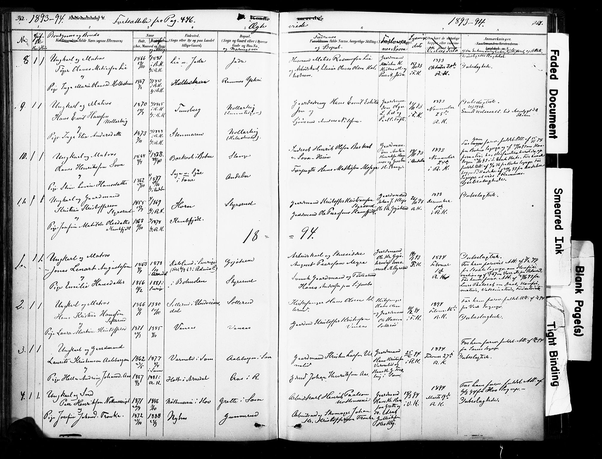 Ramnes kirkebøker, AV/SAKO-A-314/F/Fa/L0007: Ministerialbok nr. I 7, 1878-1895, s. 362-363
