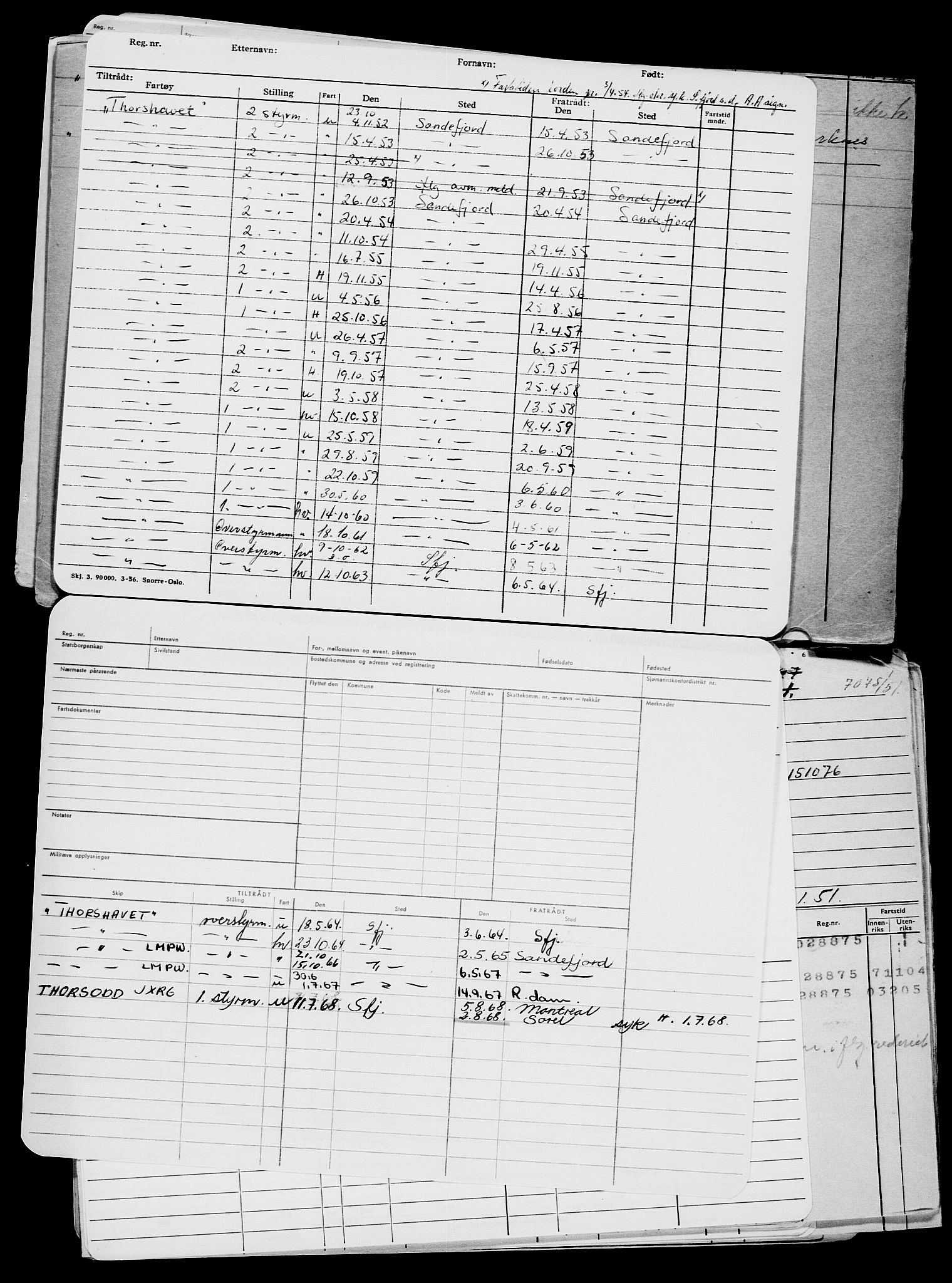 Direktoratet for sjømenn, AV/RA-S-3545/G/Gb/L0101: Hovedkort, 1911, s. 846