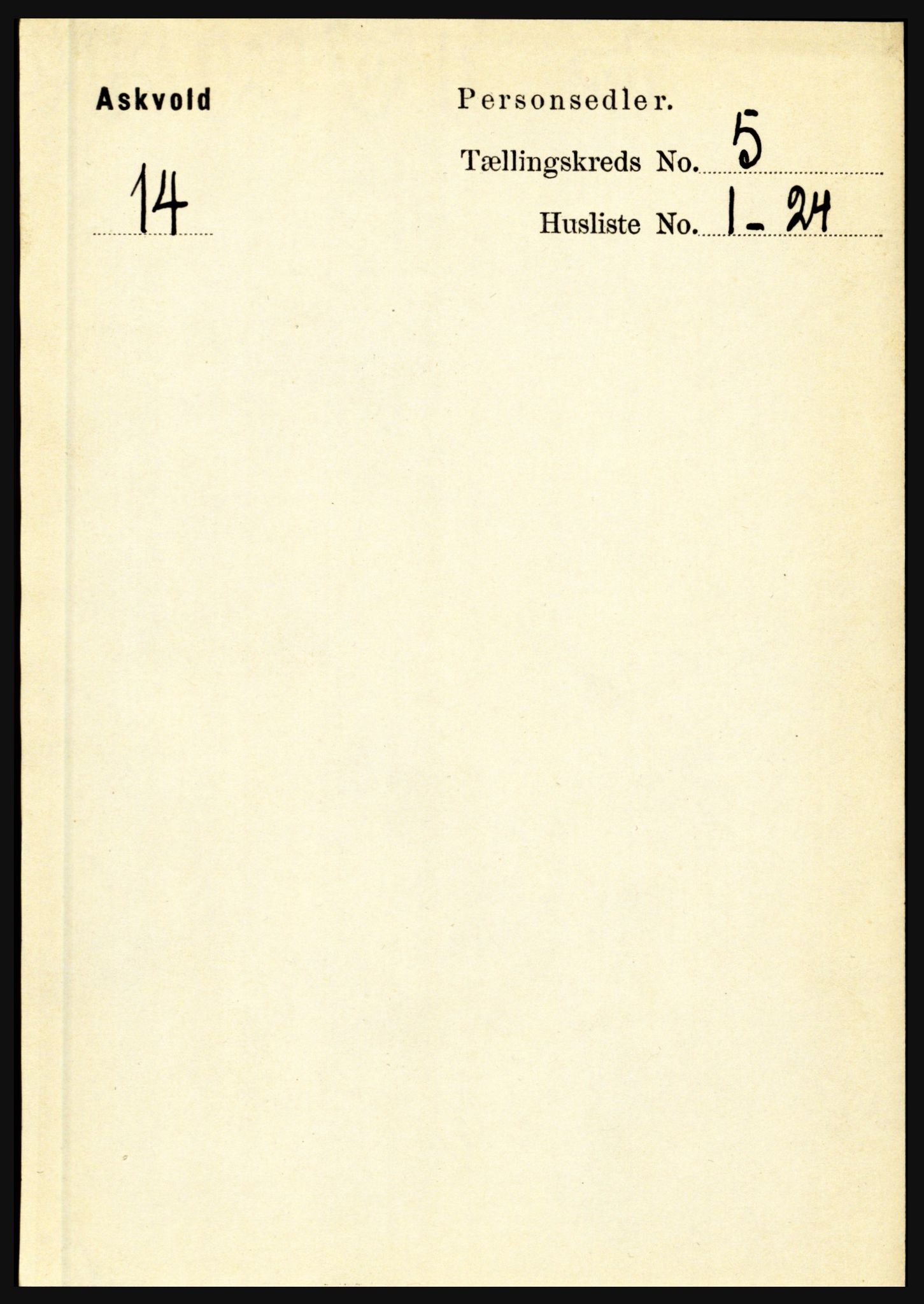 RA, Folketelling 1891 for 1428 Askvoll herred, 1891, s. 1514