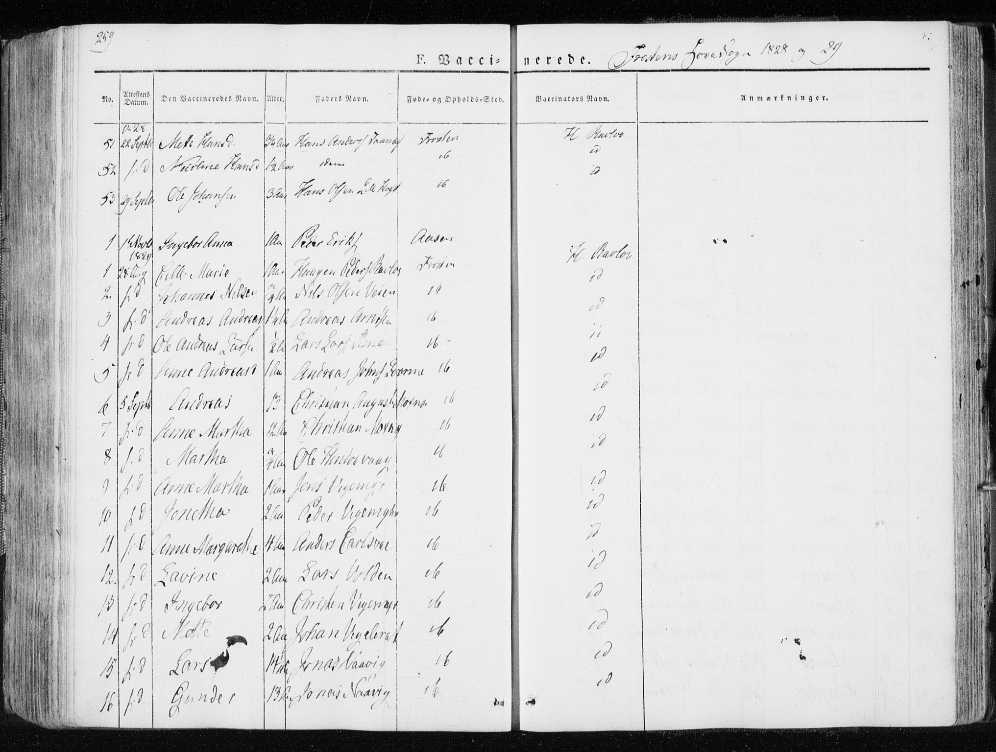 Ministerialprotokoller, klokkerbøker og fødselsregistre - Nord-Trøndelag, AV/SAT-A-1458/713/L0114: Ministerialbok nr. 713A05, 1827-1839, s. 259