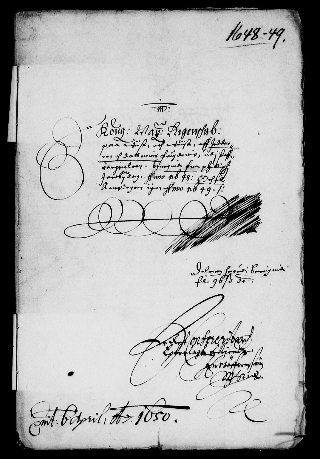 Rentekammeret inntil 1814, Reviderte regnskaper, Lensregnskaper, AV/RA-EA-5023/R/Rb/Rbs/L0031: Stavanger len, 1646-1649