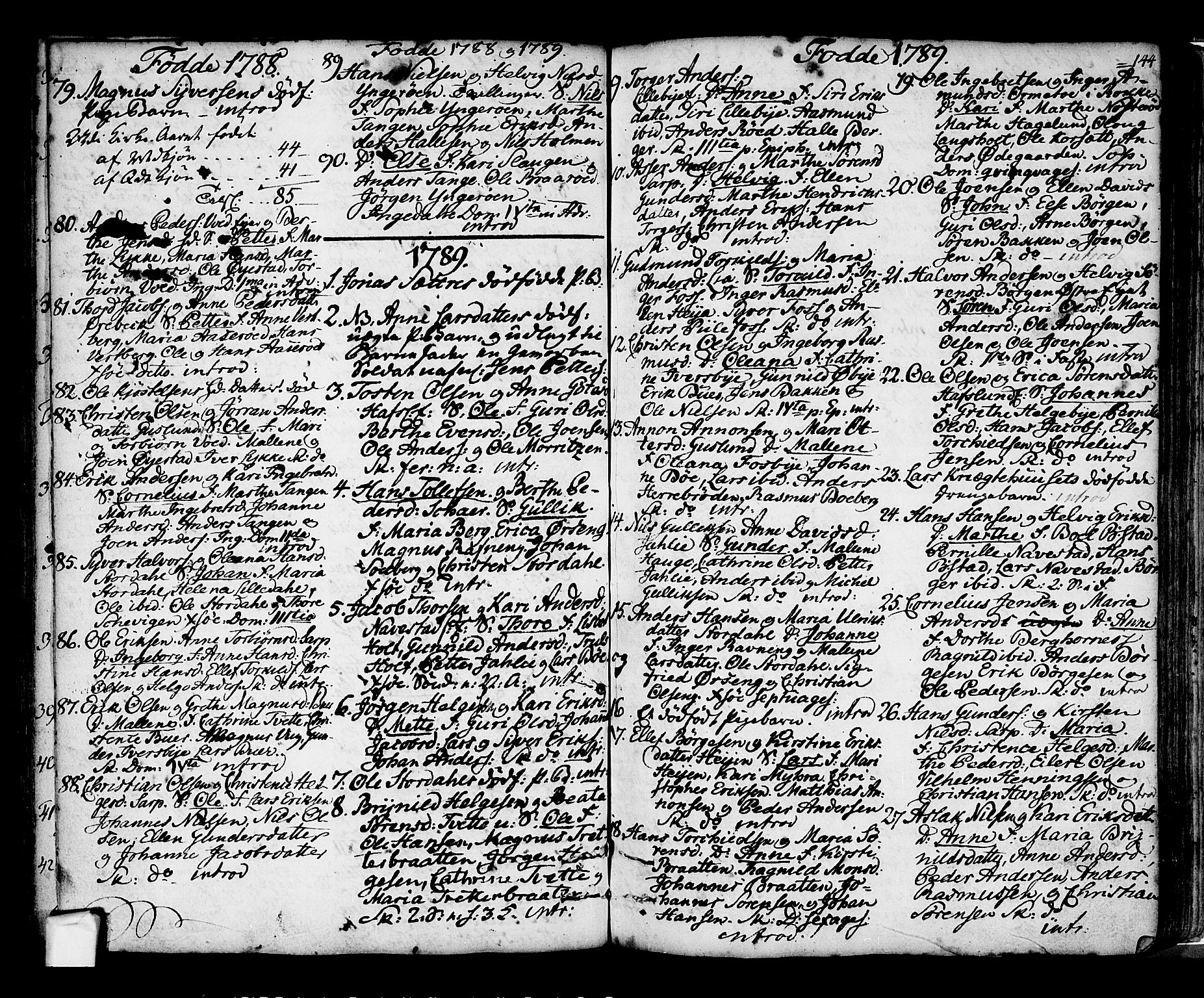 Skjeberg prestekontor Kirkebøker, SAO/A-10923/F/Fa/L0002: Ministerialbok nr. I 2, 1726-1791, s. 144