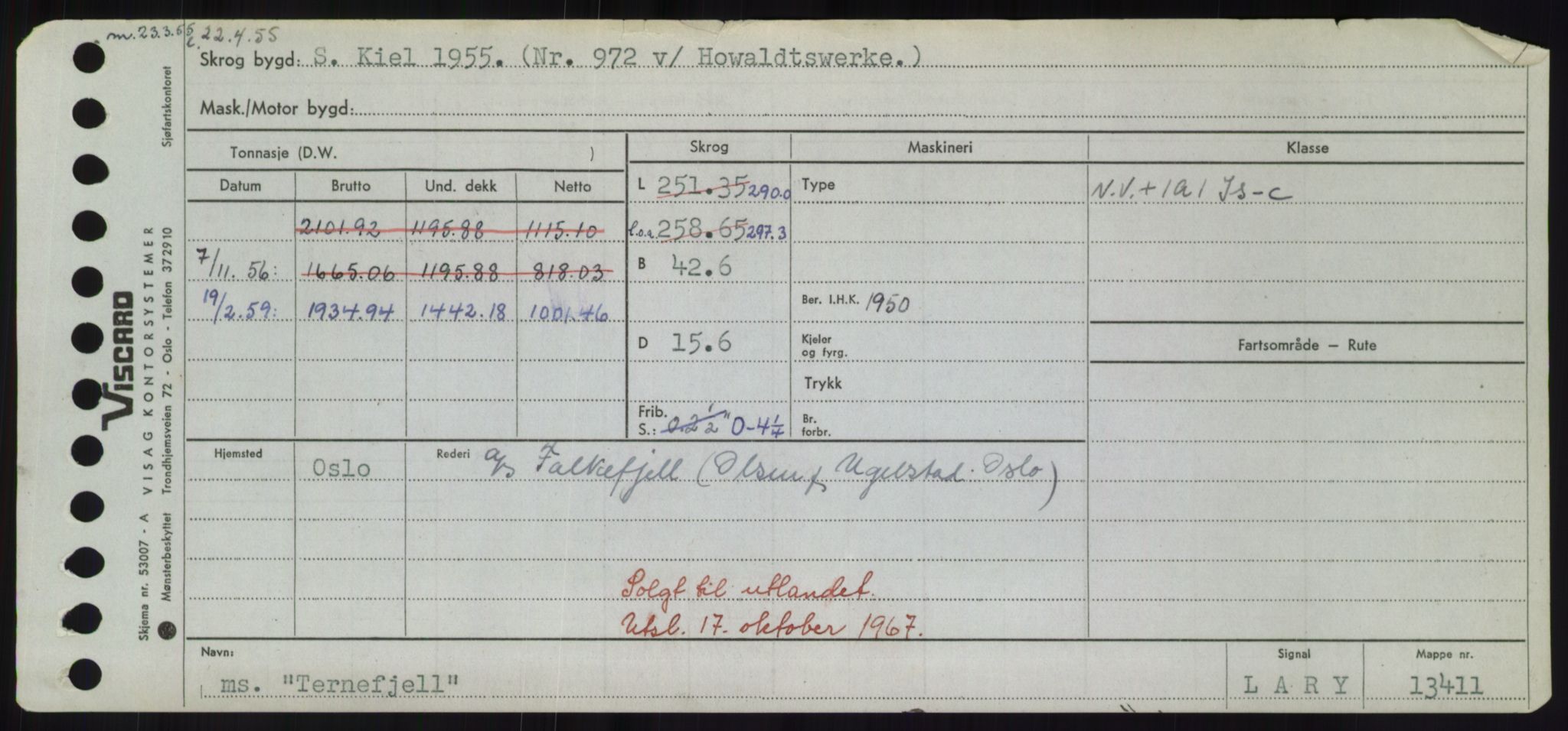 Sjøfartsdirektoratet med forløpere, Skipsmålingen, RA/S-1627/H/Hd/L0038: Fartøy, T-Th, s. 479