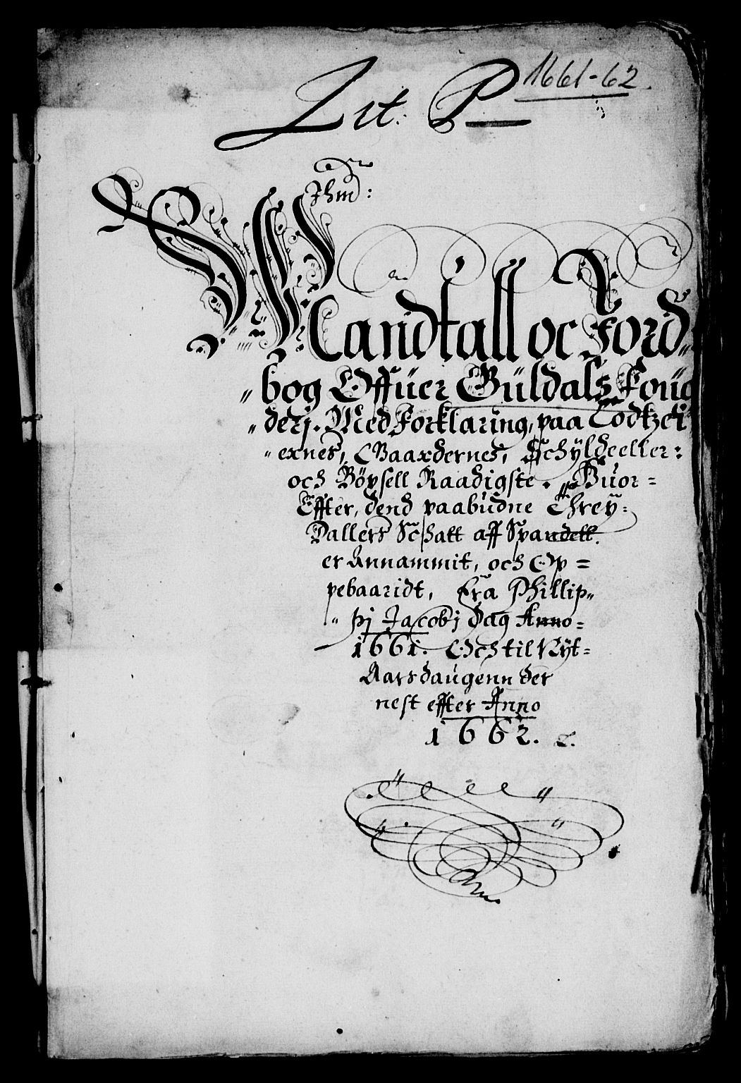 Rentekammeret inntil 1814, Reviderte regnskaper, Lensregnskaper, RA/EA-5023/R/Rb/Rbw/L0147: Trondheim len, 1661