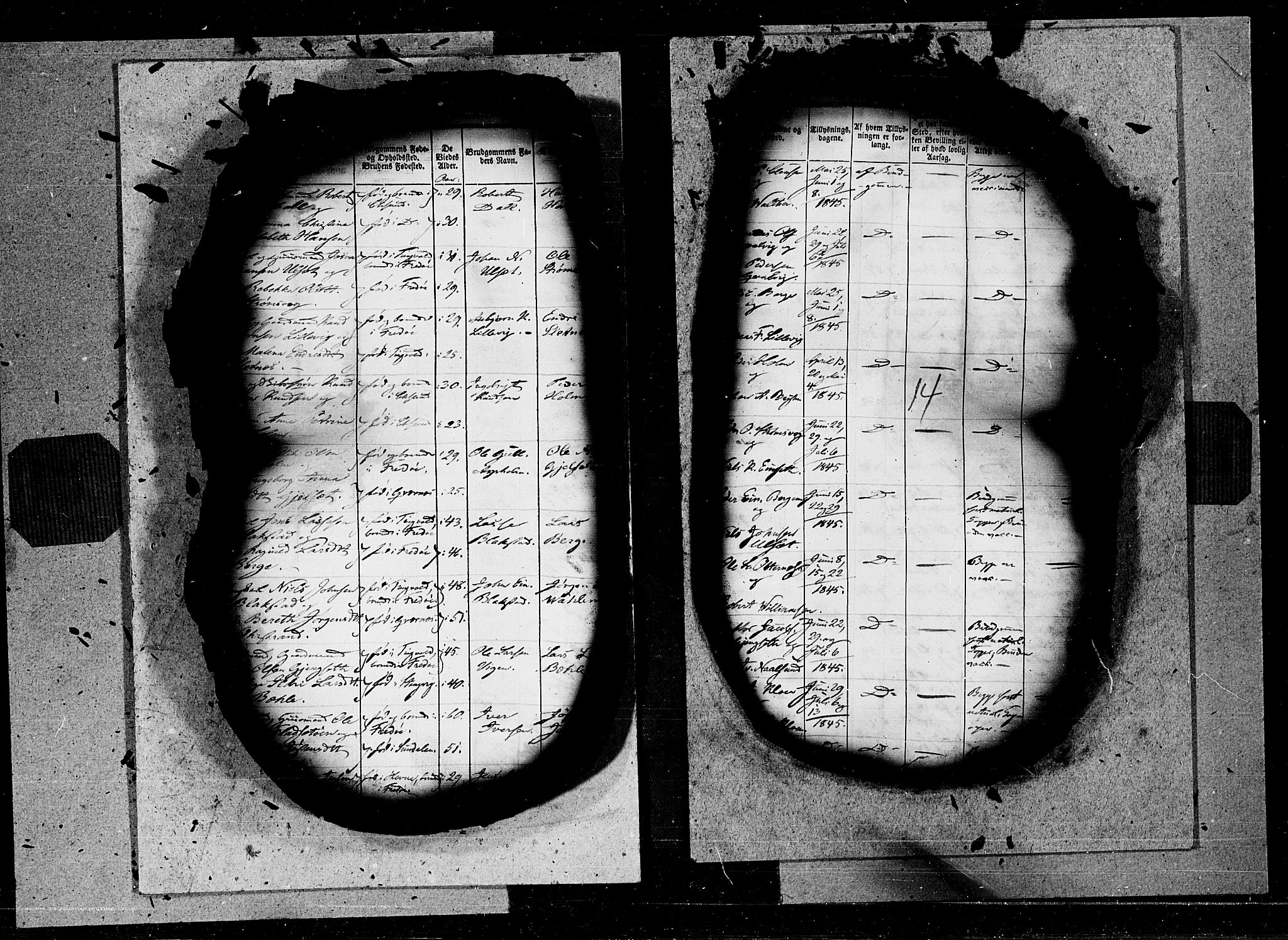 Ministerialprotokoller, klokkerbøker og fødselsregistre - Møre og Romsdal, AV/SAT-A-1454/572/L0844: Ministerialbok nr. 572A07, 1842-1855, s. 14