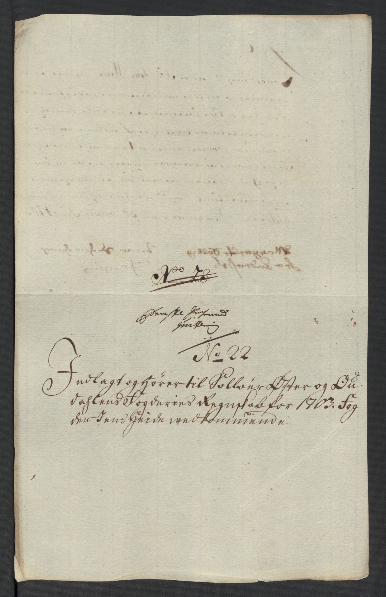 Rentekammeret inntil 1814, Reviderte regnskaper, Fogderegnskap, AV/RA-EA-4092/R13/L0841: Fogderegnskap Solør, Odal og Østerdal, 1703, s. 317