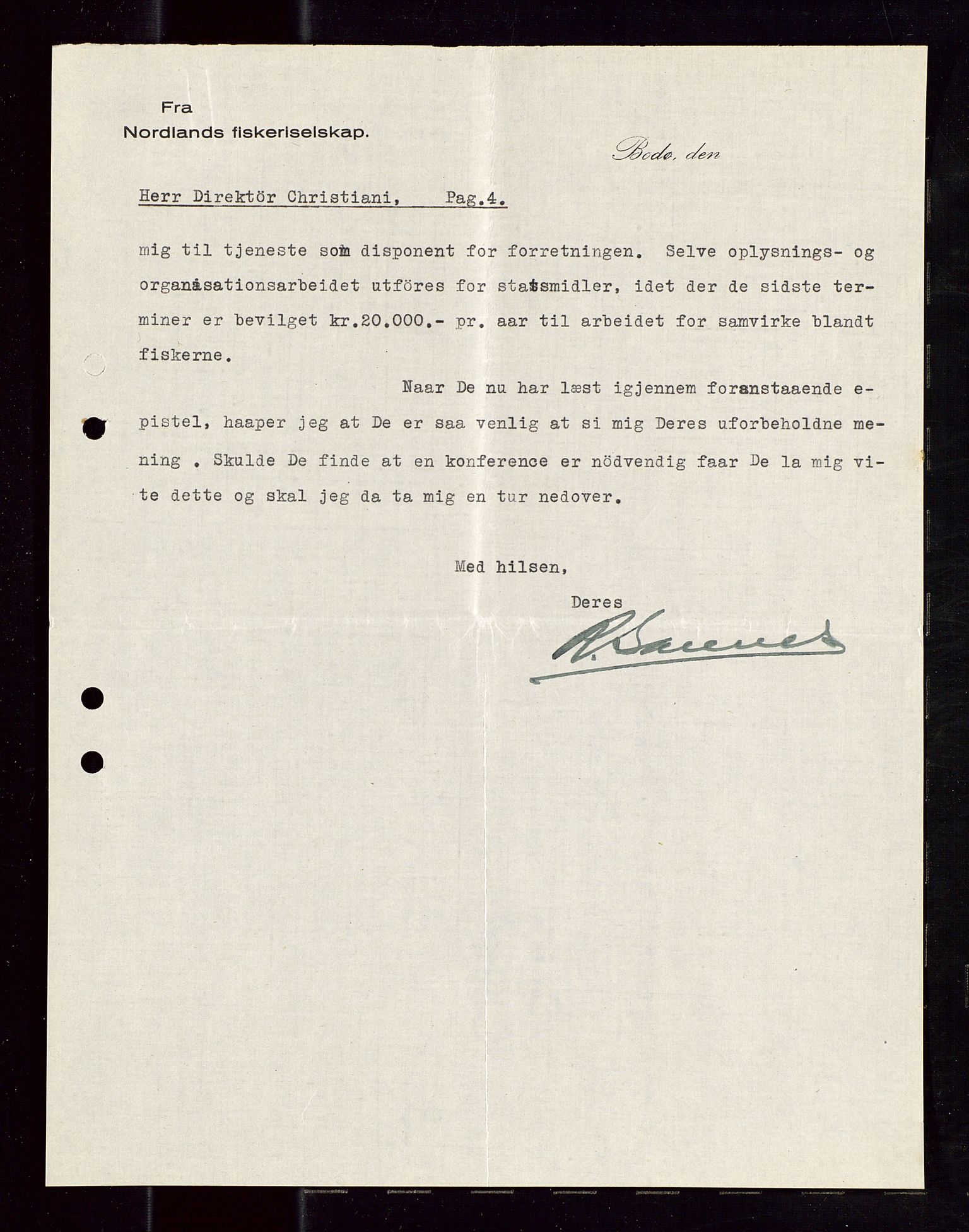 Pa 1521 - A/S Norske Shell, SAST/A-101915/E/Ea/Eaa/L0013: Sjefskorrespondanse, 1924, s. 147