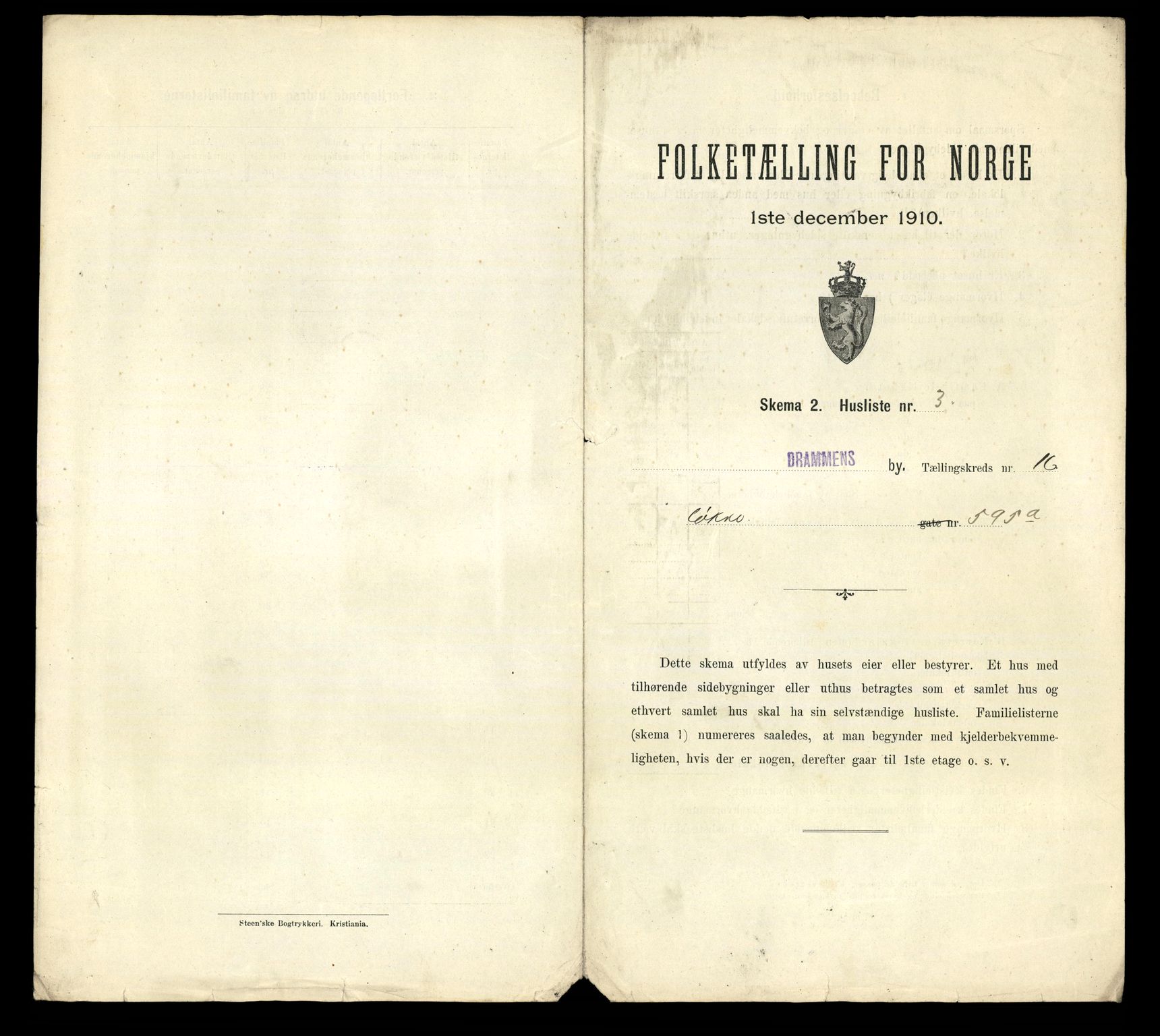 RA, Folketelling 1910 for 0602 Drammen kjøpstad, 1910, s. 10370