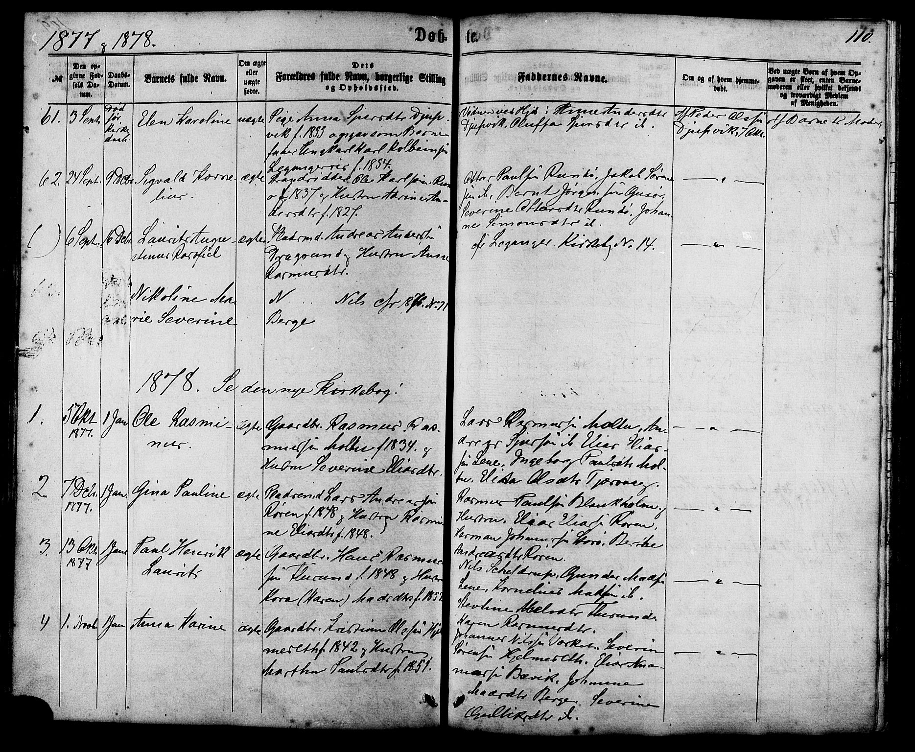 Ministerialprotokoller, klokkerbøker og fødselsregistre - Møre og Romsdal, SAT/A-1454/507/L0071: Ministerialbok nr. 507A06, 1863-1878, s. 110