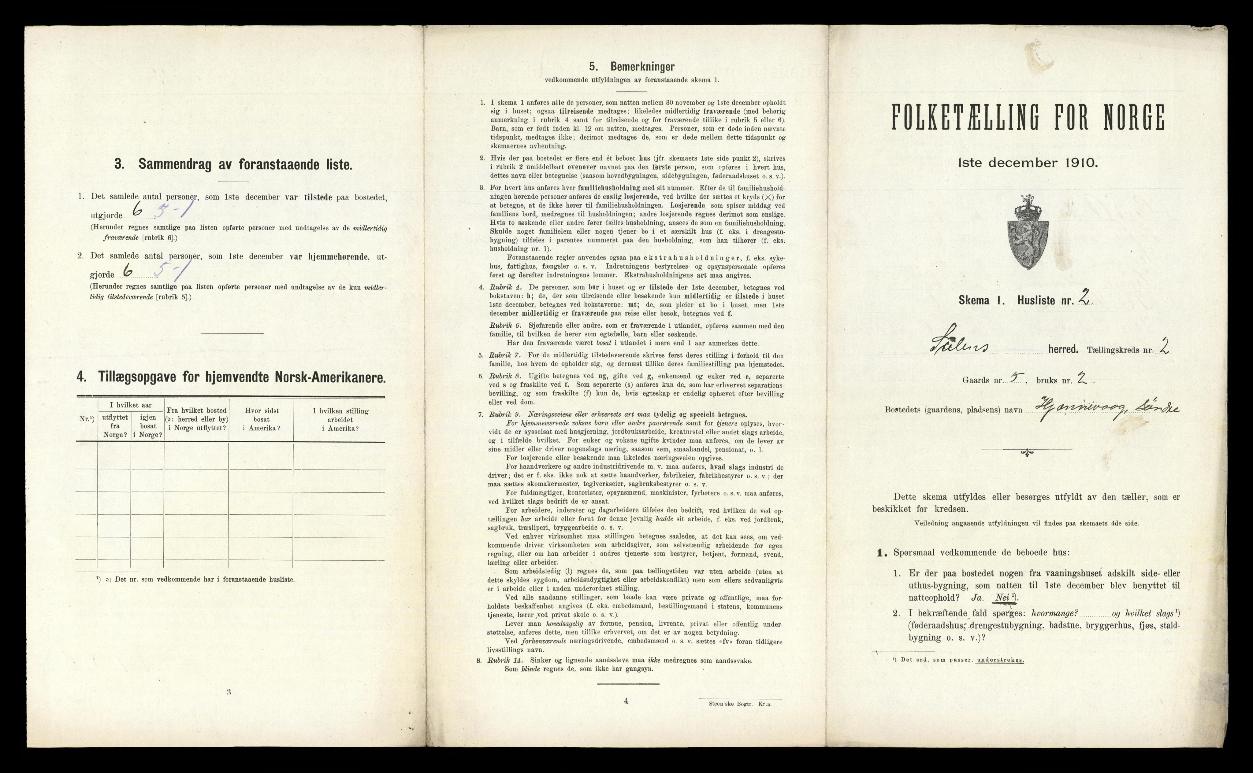 RA, Folketelling 1910 for 1412 Solund herred, 1910, s. 117