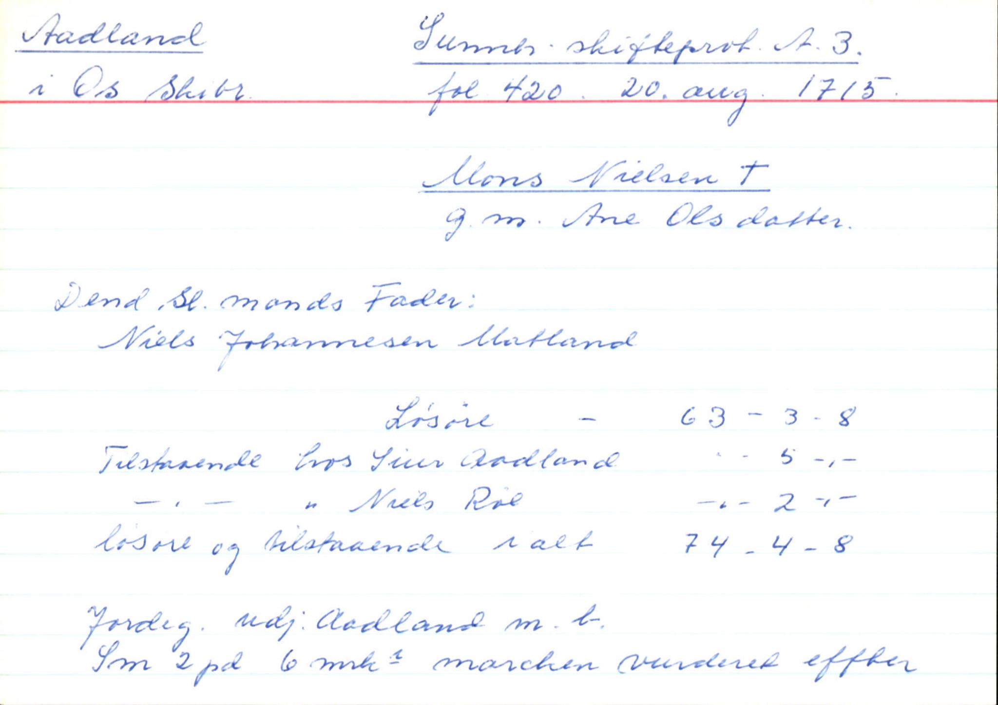 Skiftekort ved Statsarkivet i Bergen, SAB/SKIFTEKORT/004/L0002: Skifteprotokoll nr. 3, 1708-1717, s. 831