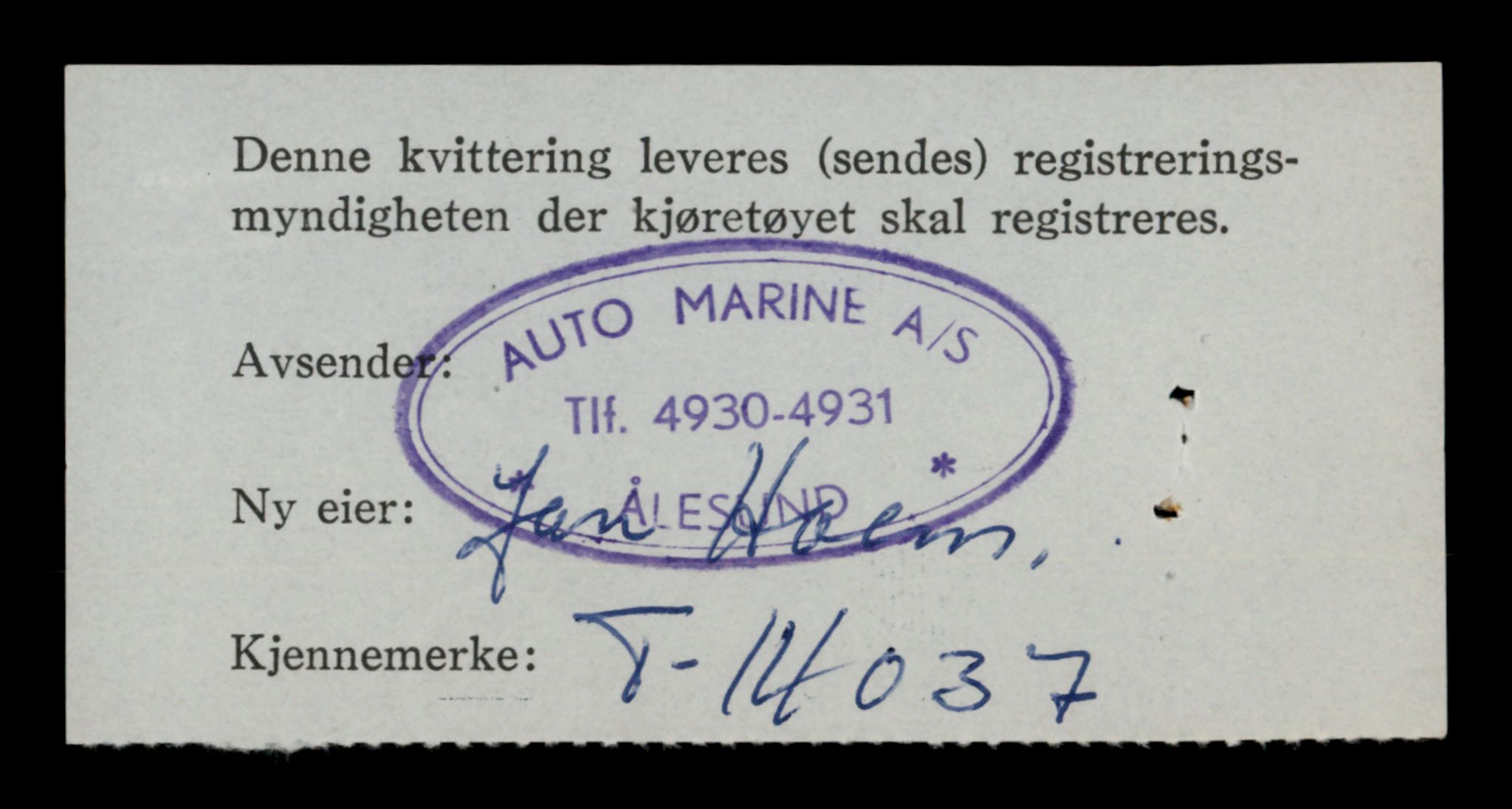 Møre og Romsdal vegkontor - Ålesund trafikkstasjon, AV/SAT-A-4099/F/Fe/L0042: Registreringskort for kjøretøy T 13906 - T 14079, 1927-1998, s. 2114