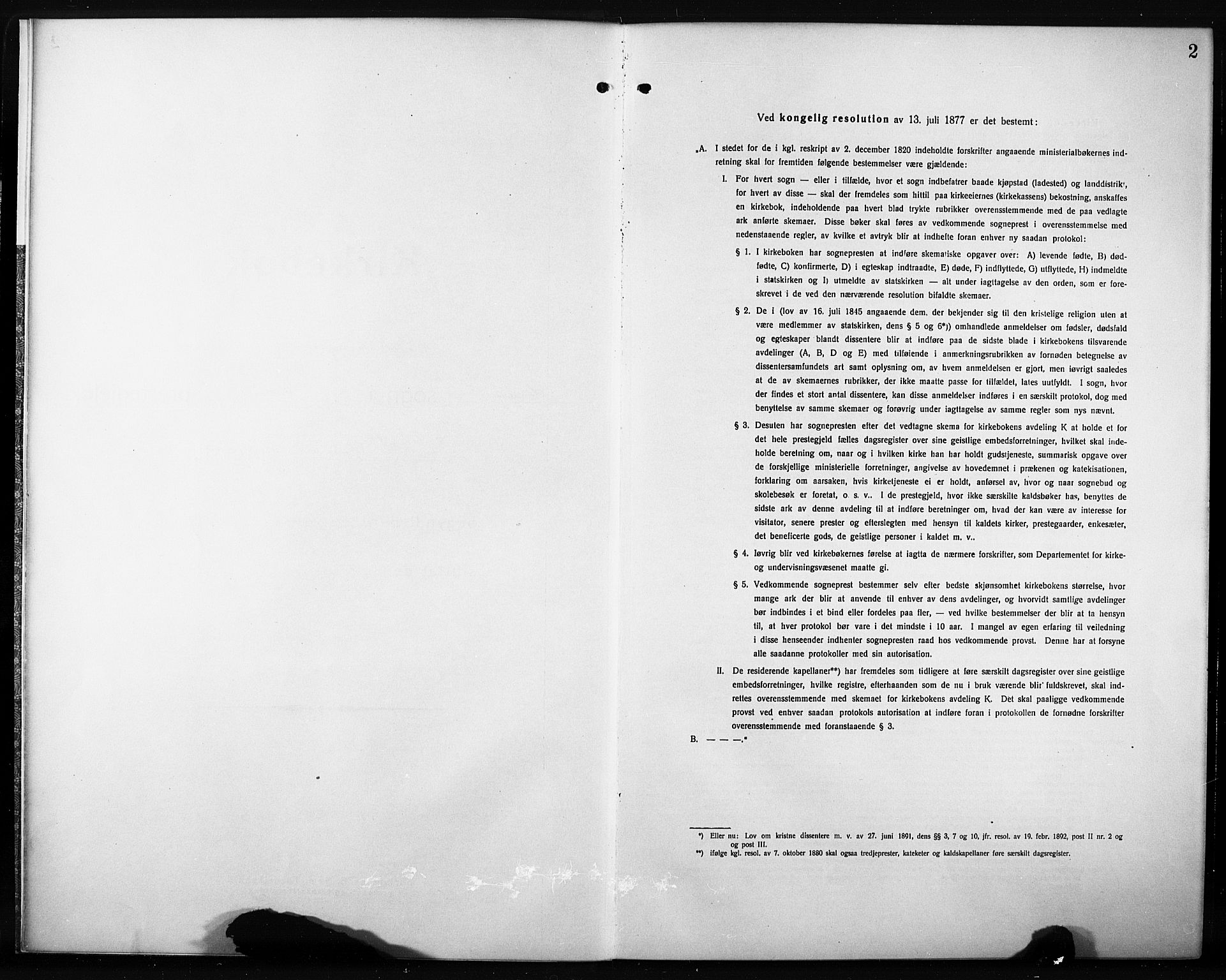 Elverum prestekontor, SAH/PREST-044/H/Ha/Hab/L0014: Klokkerbok nr. 14, 1922-1933, s. 2