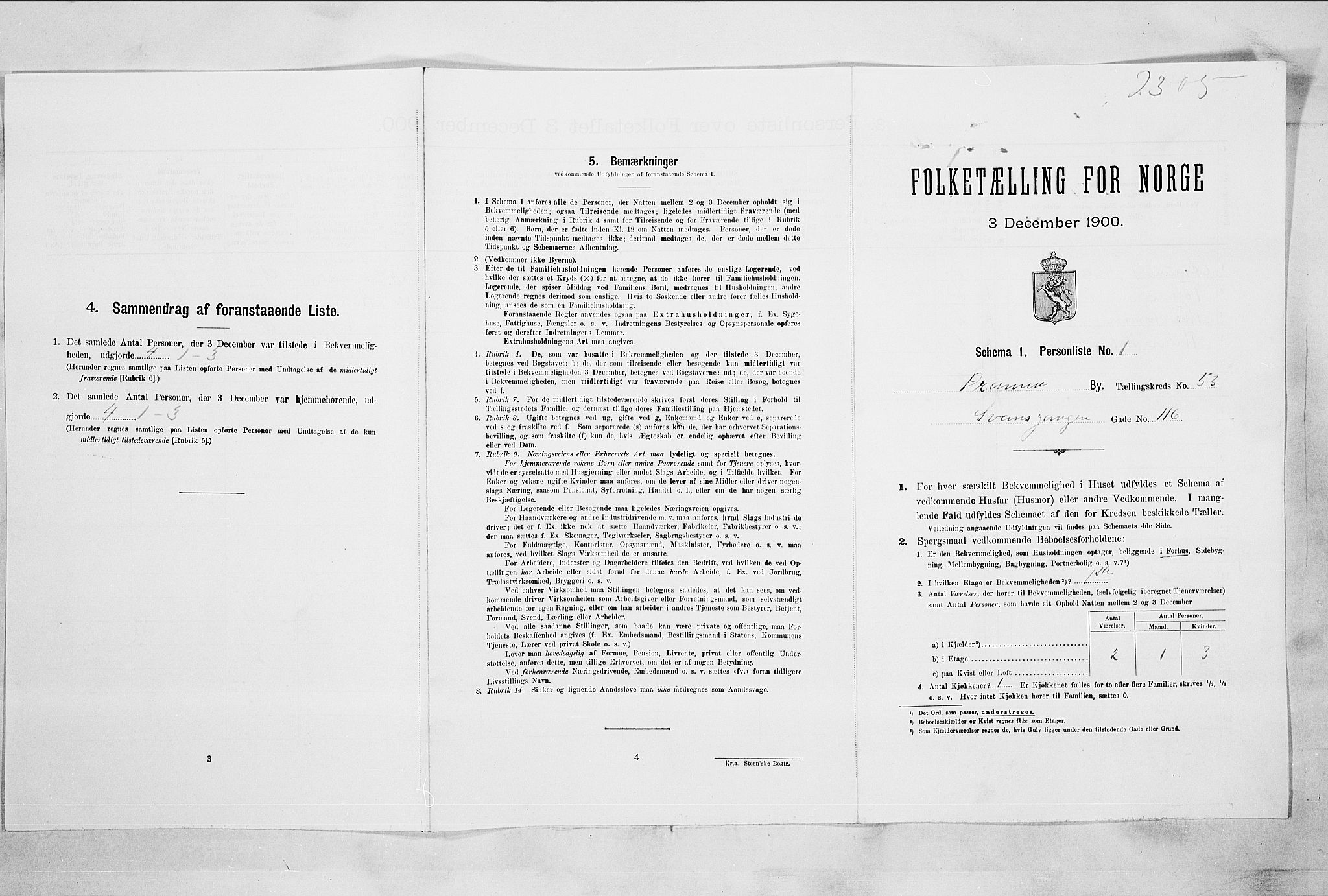 RA, Folketelling 1900 for 0602 Drammen kjøpstad, 1900, s. 9314