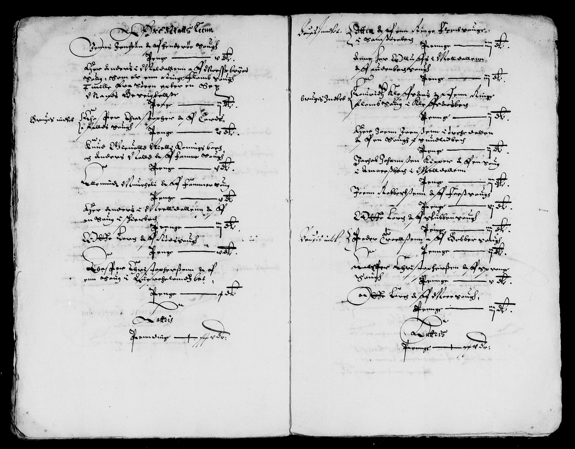 Rentekammeret inntil 1814, Reviderte regnskaper, Lensregnskaper, AV/RA-EA-5023/R/Rb/Rbw/L0054: Trondheim len, 1634-1635