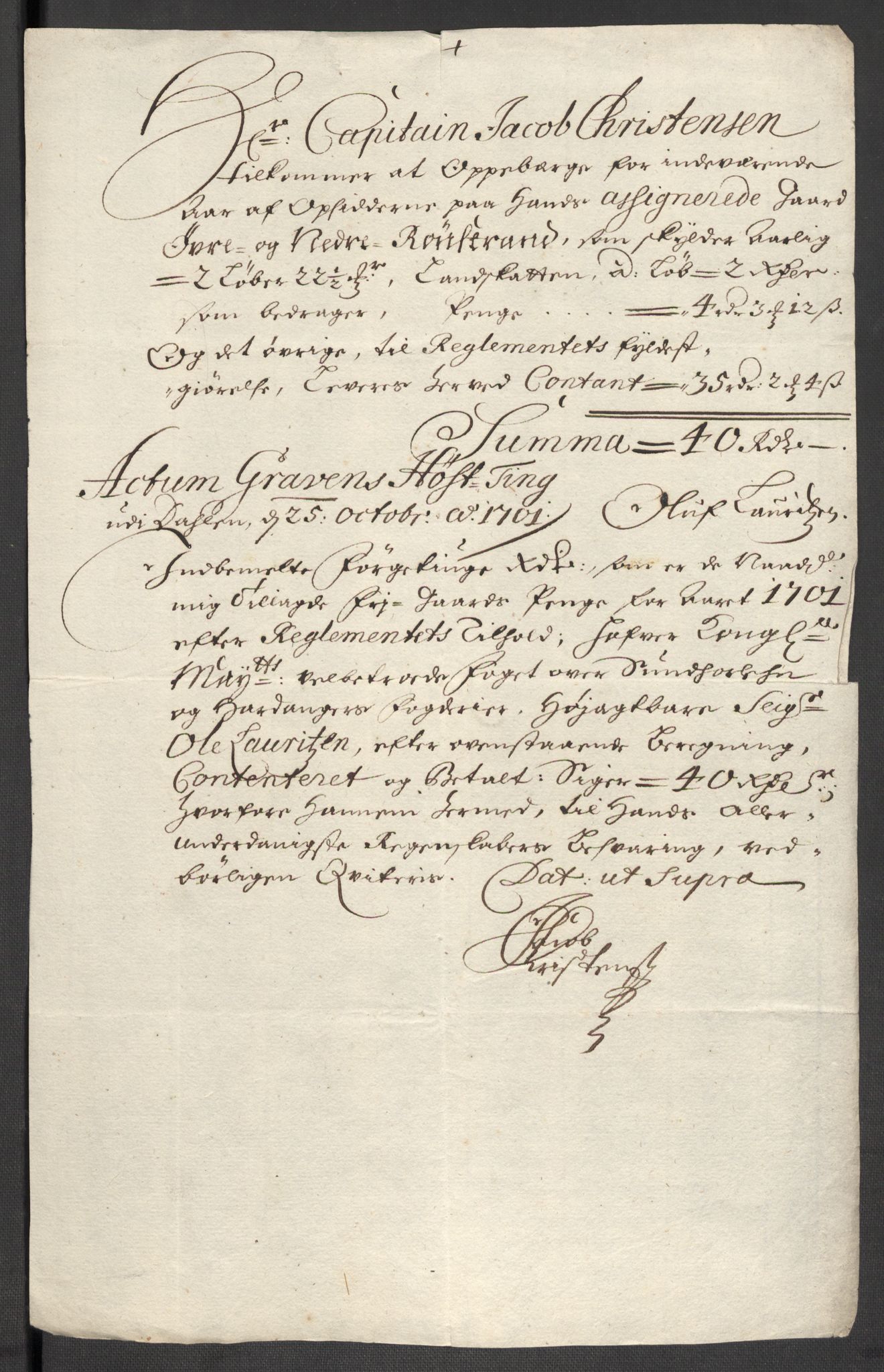 Rentekammeret inntil 1814, Reviderte regnskaper, Fogderegnskap, RA/EA-4092/R48/L2979: Fogderegnskap Sunnhordland og Hardanger, 1700-1701, s. 491