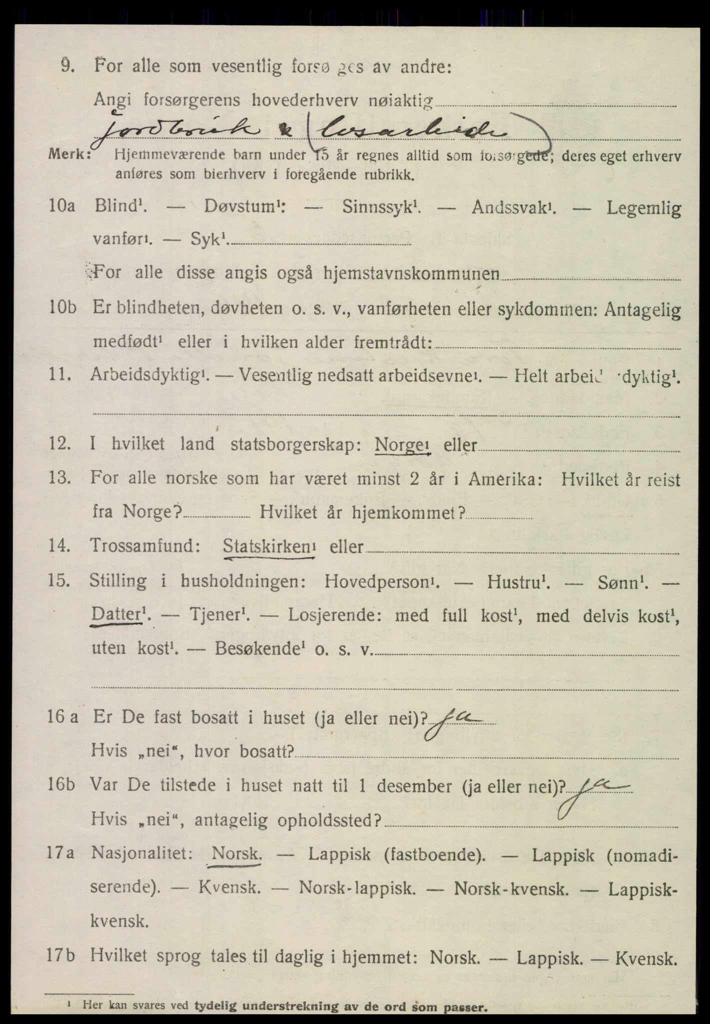 SAT, Folketelling 1920 for 1830 Korgen herred, 1920, s. 1737