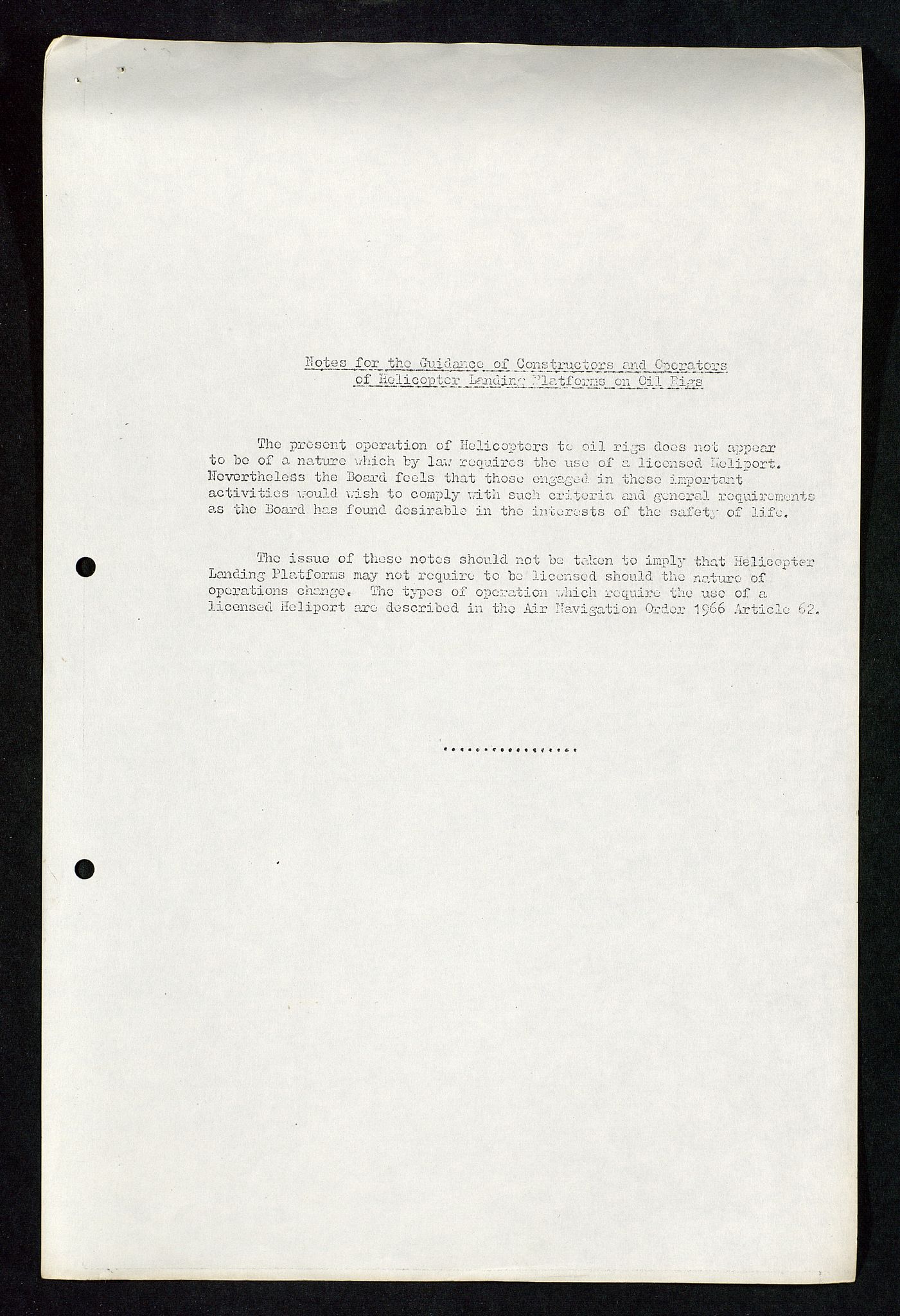 Industridepartementet, Oljekontoret, SAST/A-101348/Da/L0012: Arkivnøkkel 798 Helikopter, luftfart, telekommunikasjon og skademeldinger/ulykker, 1966-1972, s. 200