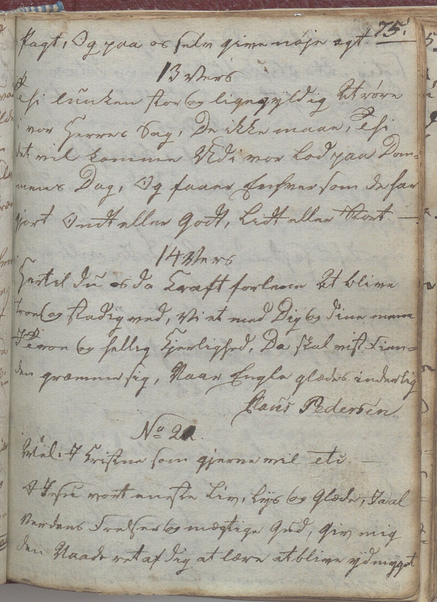 Heggtveitsamlingen, TMF/A-1007/H/L0047/0005: Kopibøker, brev etc.  / "MF I"(Kopibok frå Heggtveits samling), 1800-1823, s. 75