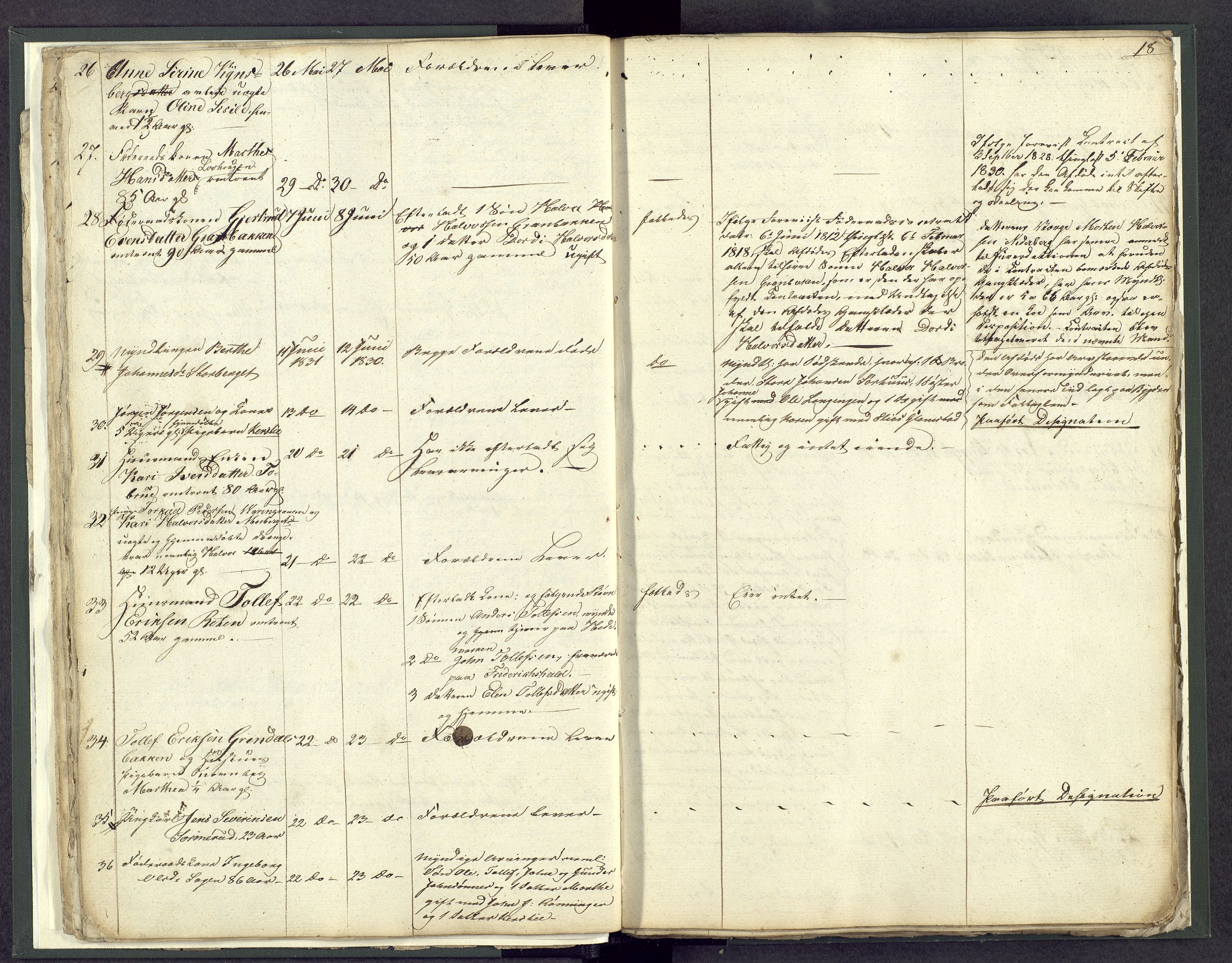 Østerdalen sorenskriveri, AV/SAH-TING-032/J/Jd/L0003: Dødsfallsjournal, 1829-1834, s. 18