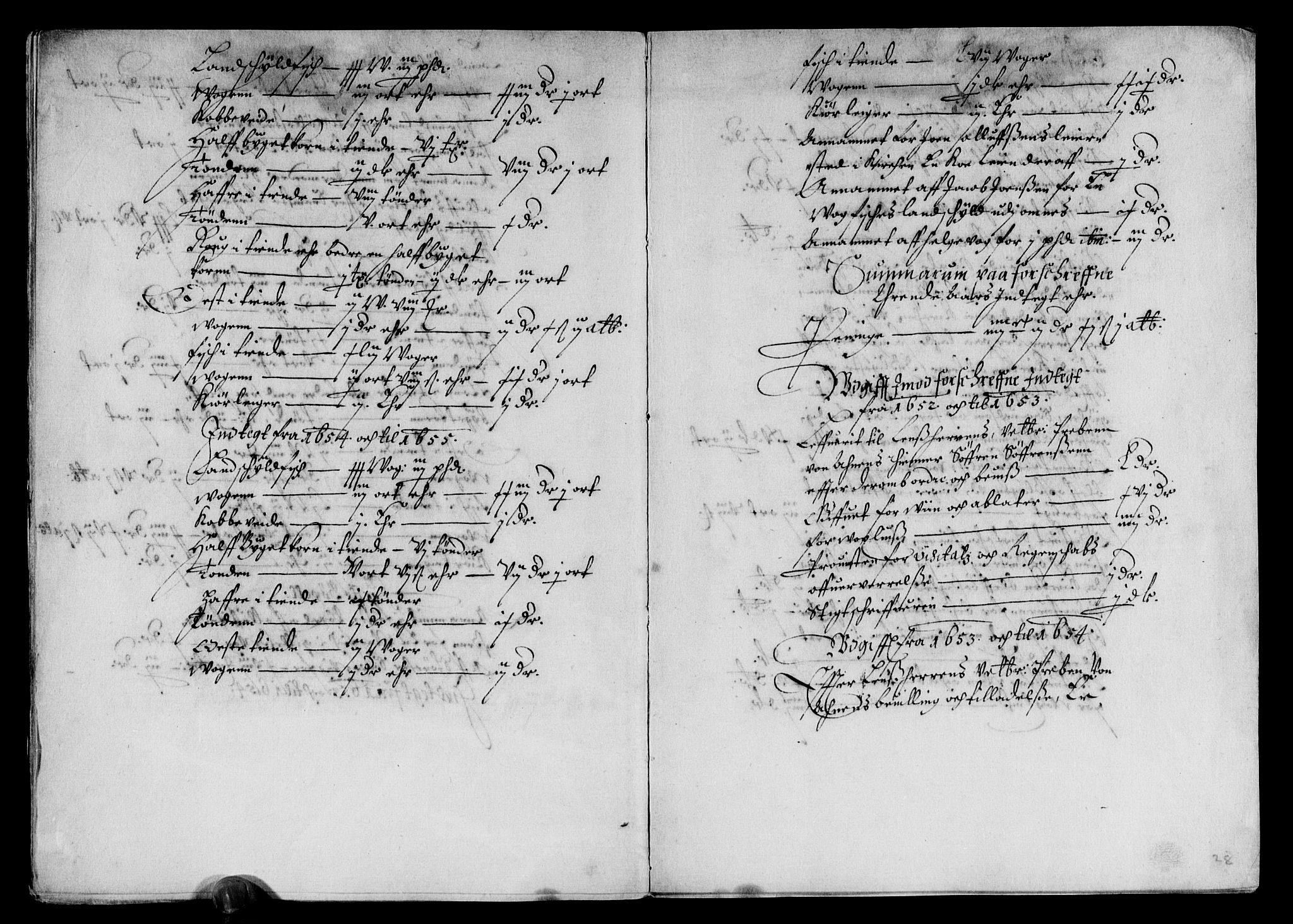 Rentekammeret inntil 1814, Reviderte regnskaper, Lensregnskaper, RA/EA-5023/R/Rb/Rbz/L0037: Nordlandenes len, 1648-1655