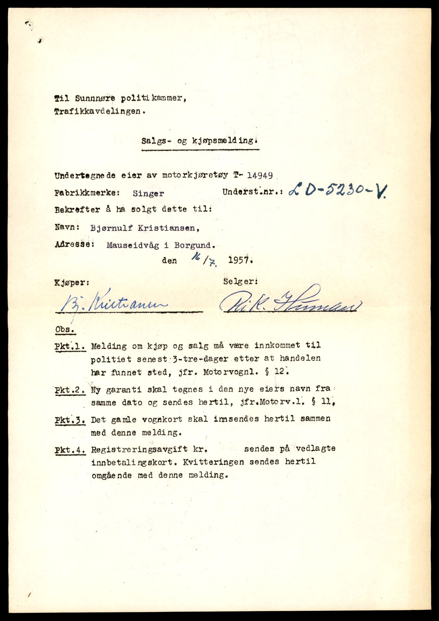 Møre og Romsdal vegkontor - Ålesund trafikkstasjon, AV/SAT-A-4099/F/Fe/L0049: Registreringskort for kjøretøy T 14864 - T 18613, 1927-1998, s. 1971