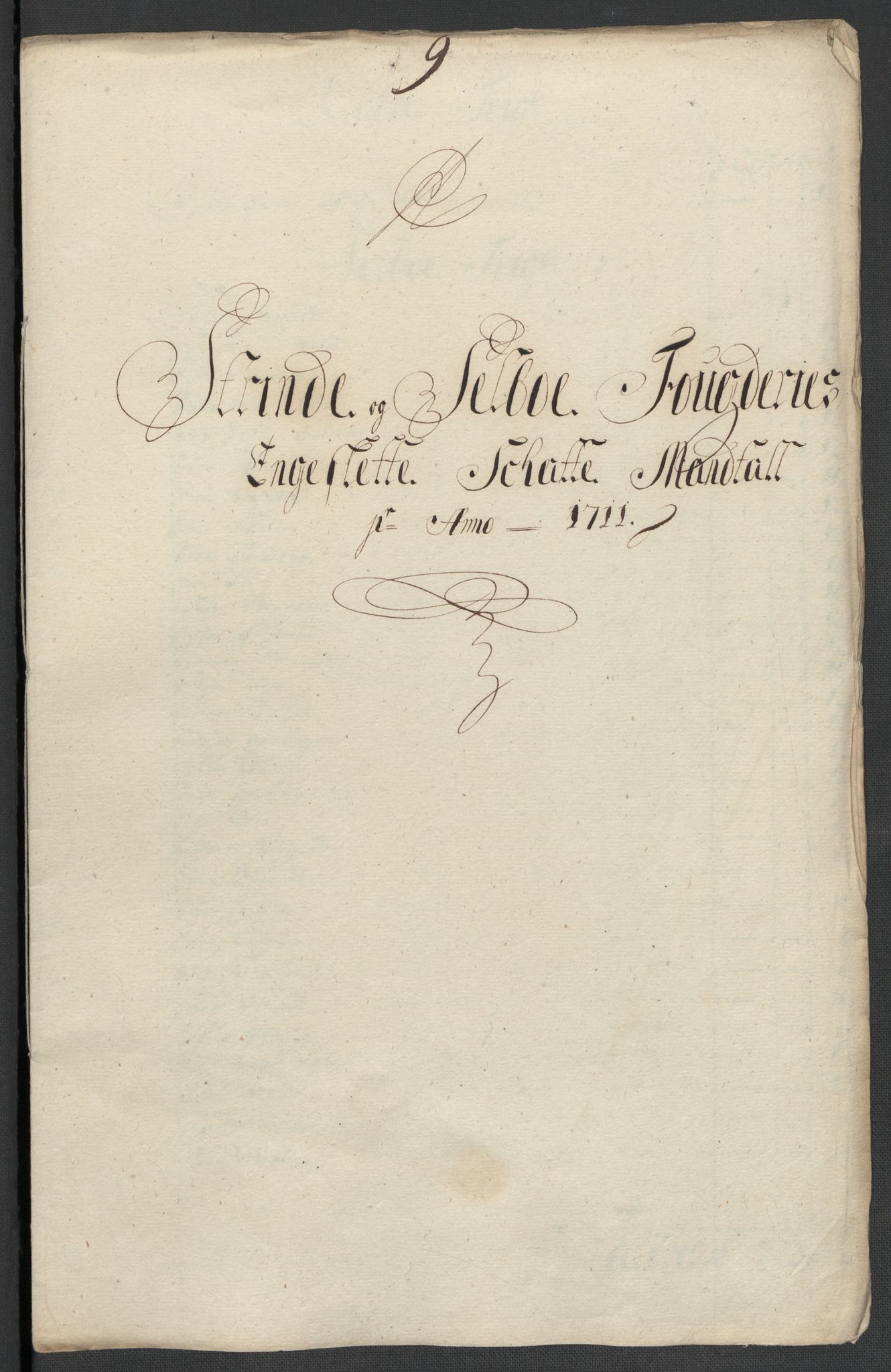 Rentekammeret inntil 1814, Reviderte regnskaper, Fogderegnskap, RA/EA-4092/R61/L4112: Fogderegnskap Strinda og Selbu, 1711, s. 103