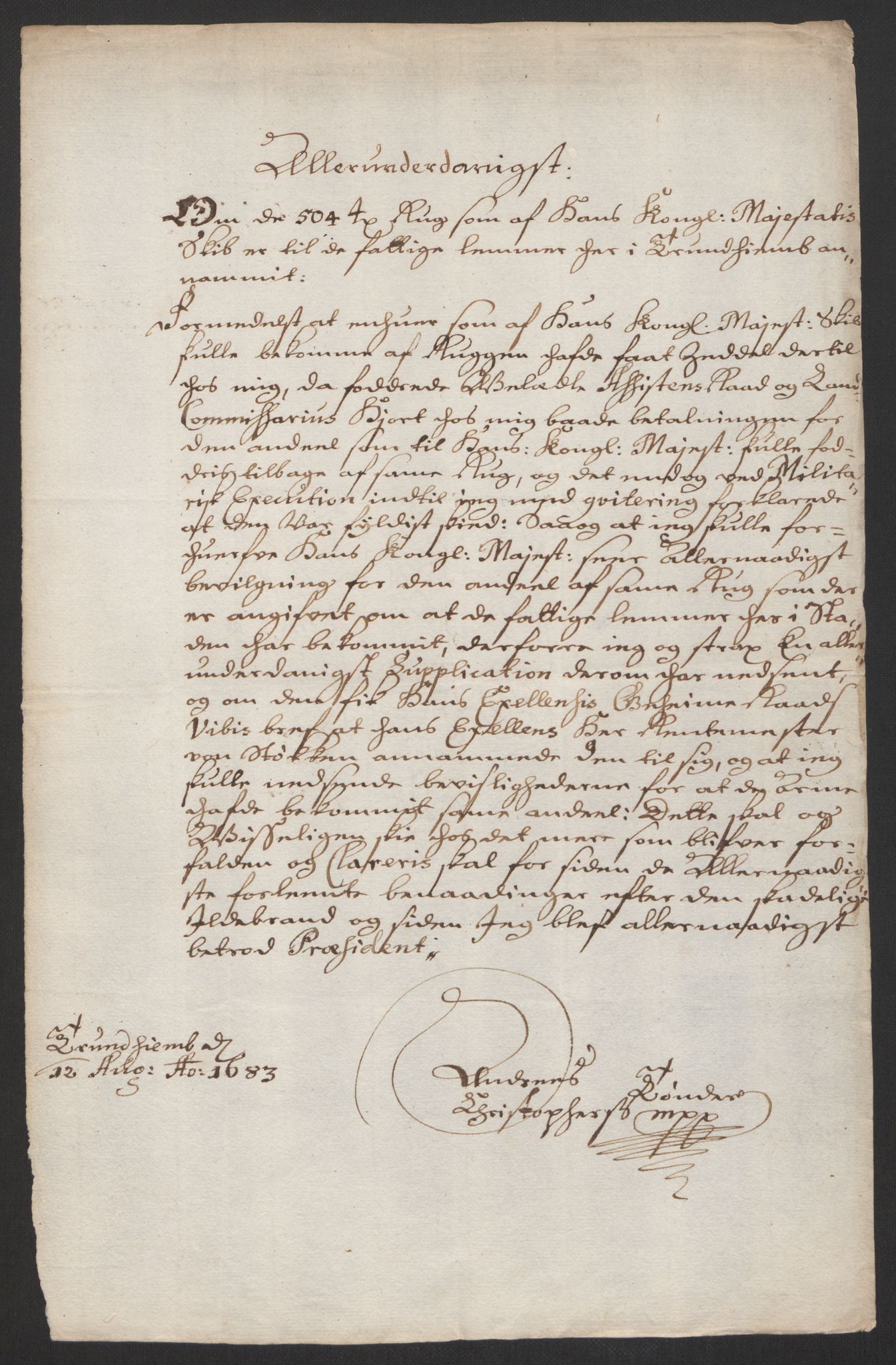 Rentekammeret inntil 1814, Reviderte regnskaper, Byregnskaper, RA/EA-4066/R/Rs/L0504: [S1] Kontribusjonsregnskap, 1631-1684, s. 341