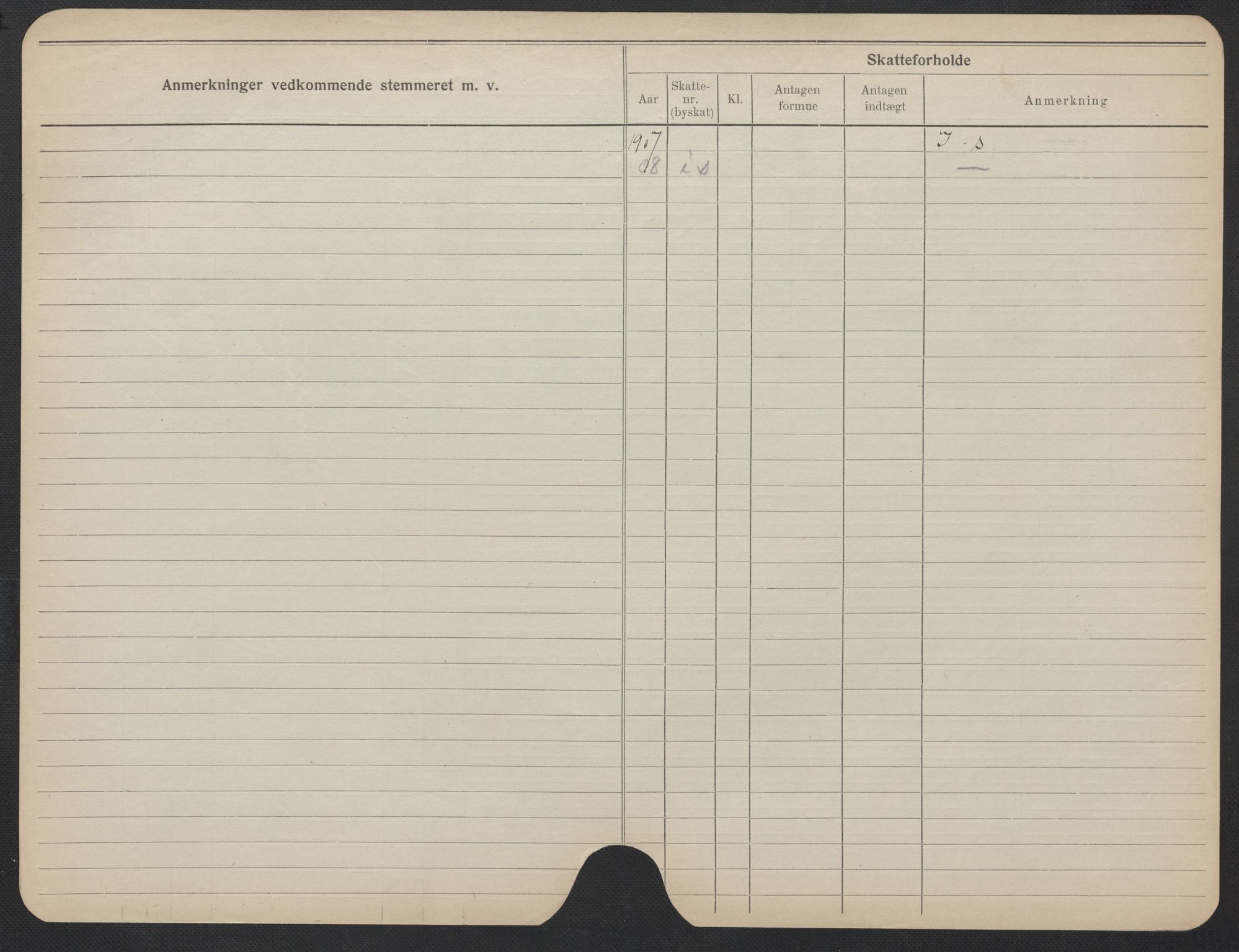 Oslo folkeregister, Registerkort, AV/SAO-A-11715/F/Fa/Fac/L0024: Kvinner, 1906-1914, s. 1152b