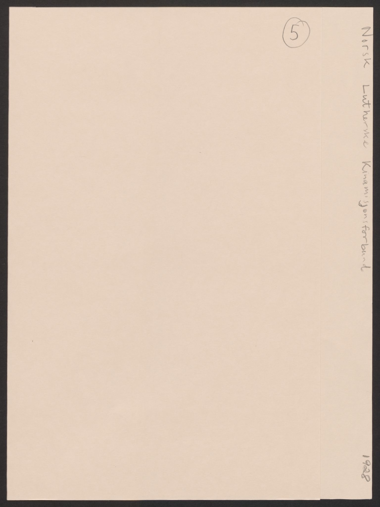 Sosialdepartementet, 2. sosialkontor D, AV/RA-S-1269/L/L0110/0005: Pensjonsfond - regnskaper og vedtekter. Oslo / Norsk Lutherske Kinamisjonsforbund, 1928