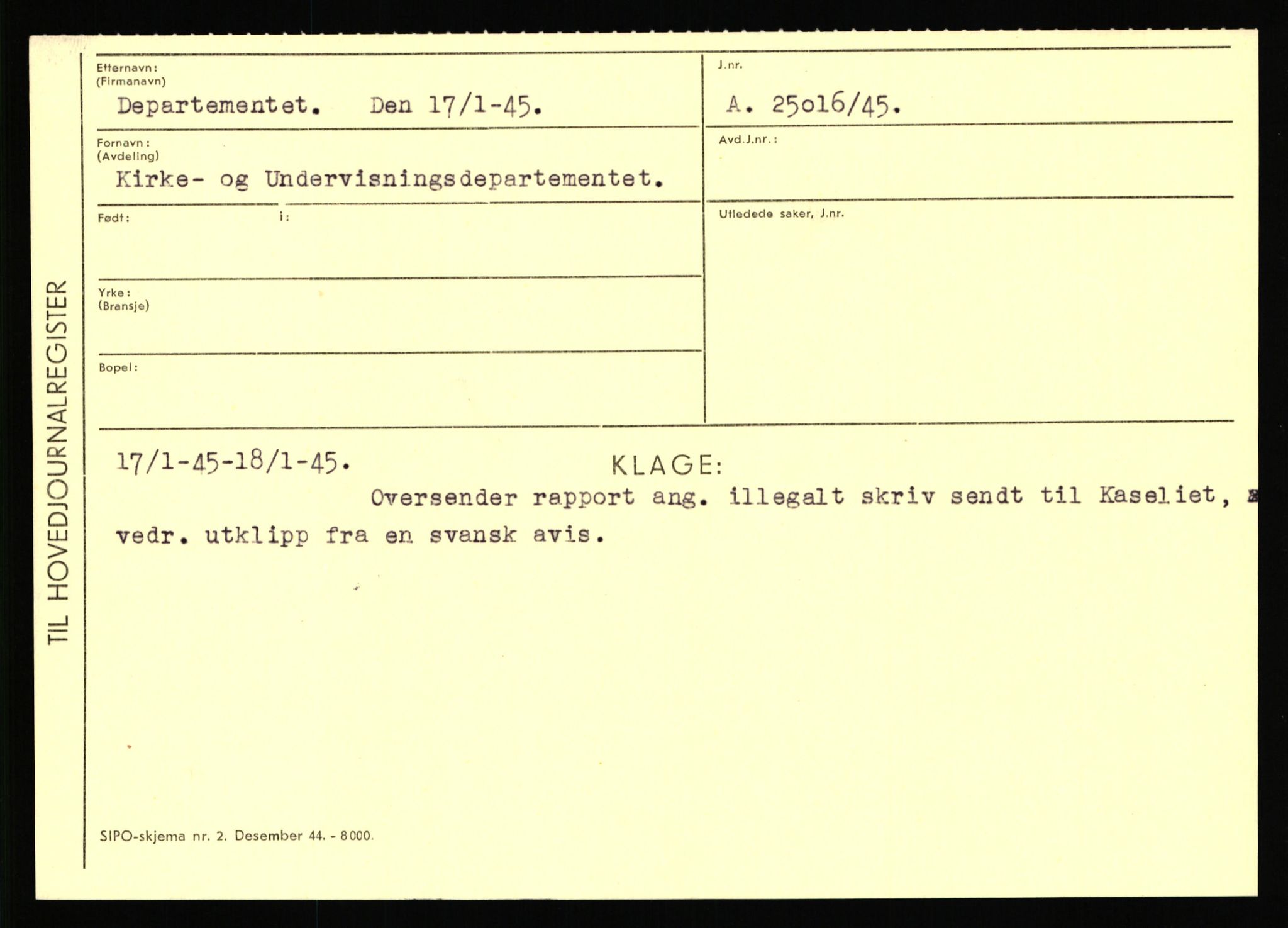 Statspolitiet - Hovedkontoret / Osloavdelingen, AV/RA-S-1329/C/Ca/L0003: Brechan - Eichinger	, 1943-1945, s. 3515