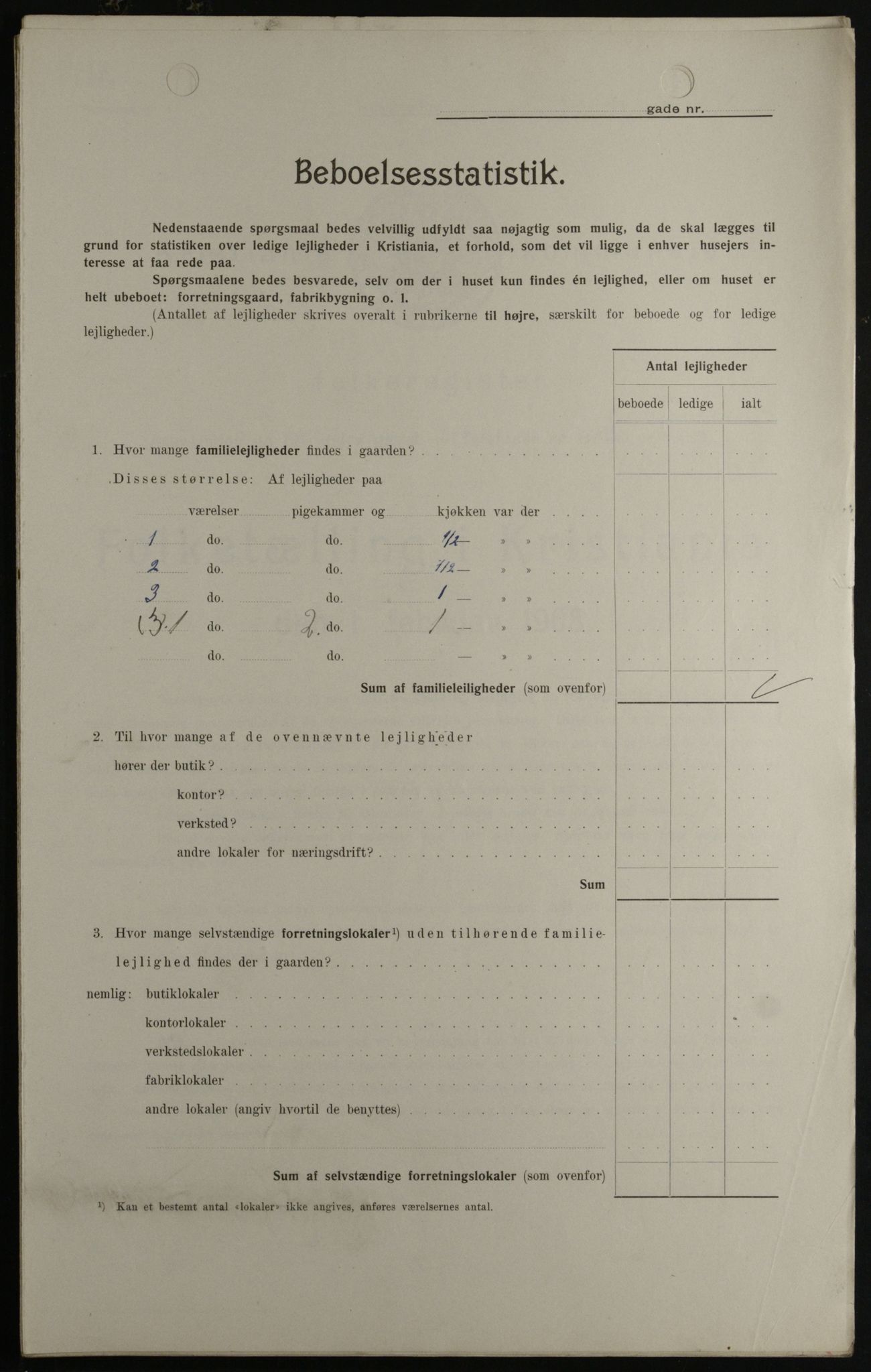 OBA, Kommunal folketelling 1.2.1908 for Kristiania kjøpstad, 1908, s. 21970