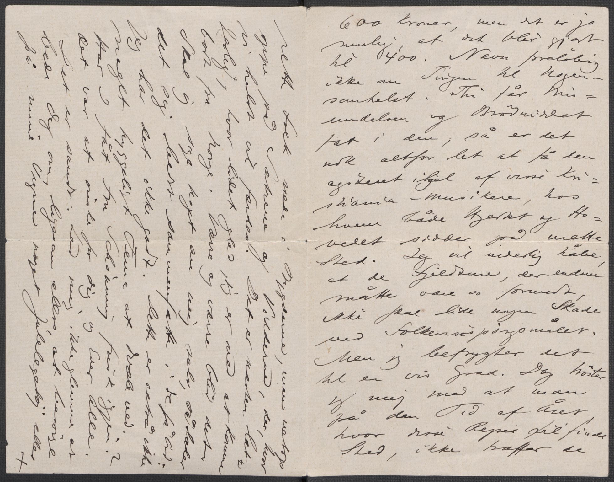 Beyer, Frants, RA/PA-0132/F/L0001: Brev fra Edvard Grieg til Frantz Beyer og "En del optegnelser som kan tjene til kommentar til brevene" av Marie Beyer, 1872-1907, s. 345