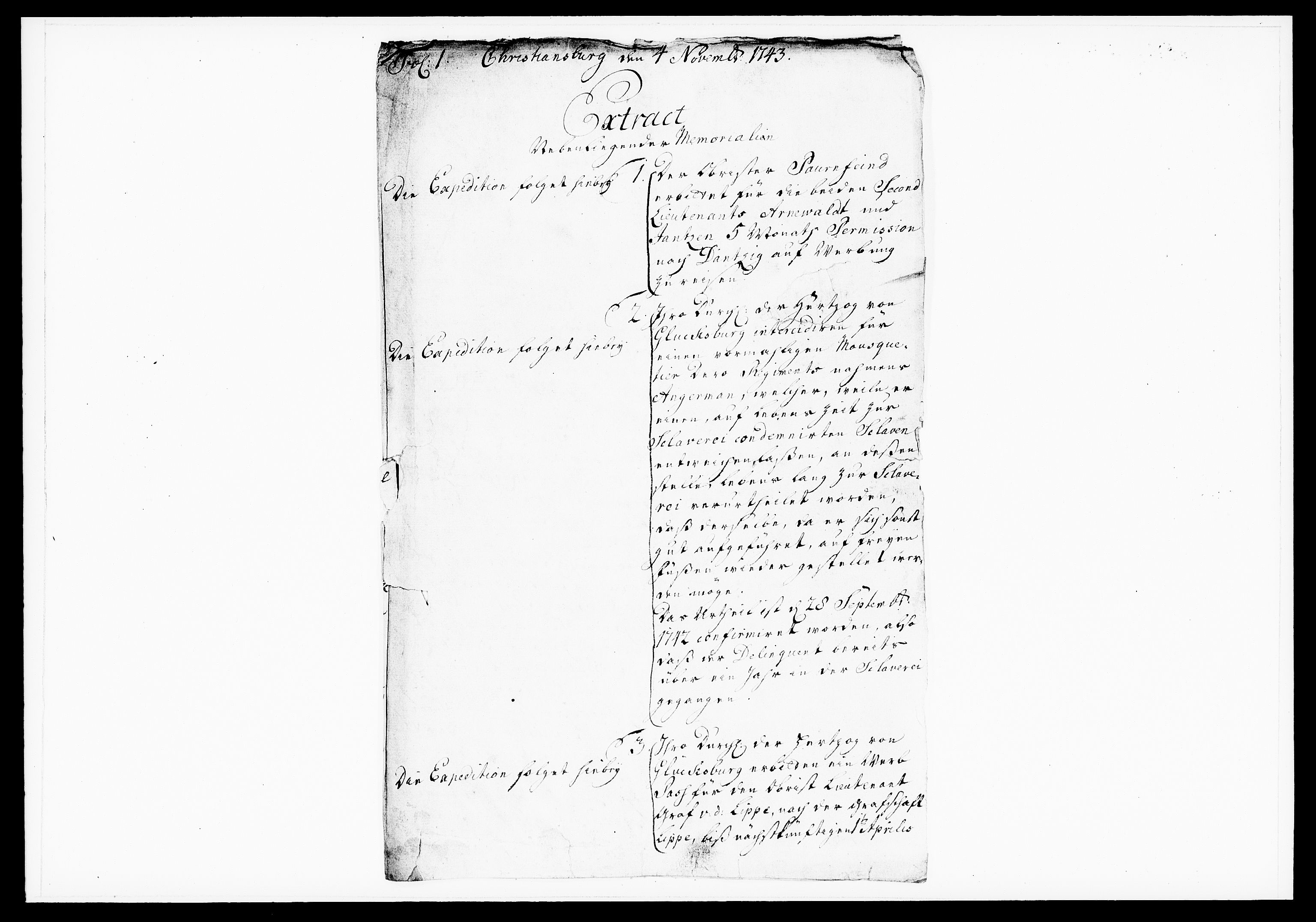 Krigskollegiet, Krigskancelliet, DRA/A-0006/-/1176-1181: Refererede sager, 1743, s. 462