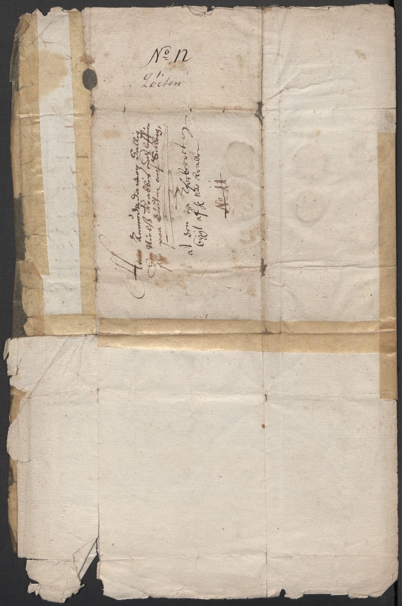 Riksarkivets diplomsamling, AV/RA-EA-5965/F15/L0011: Prestearkiv - Hedmark, 1575-1735, s. 36