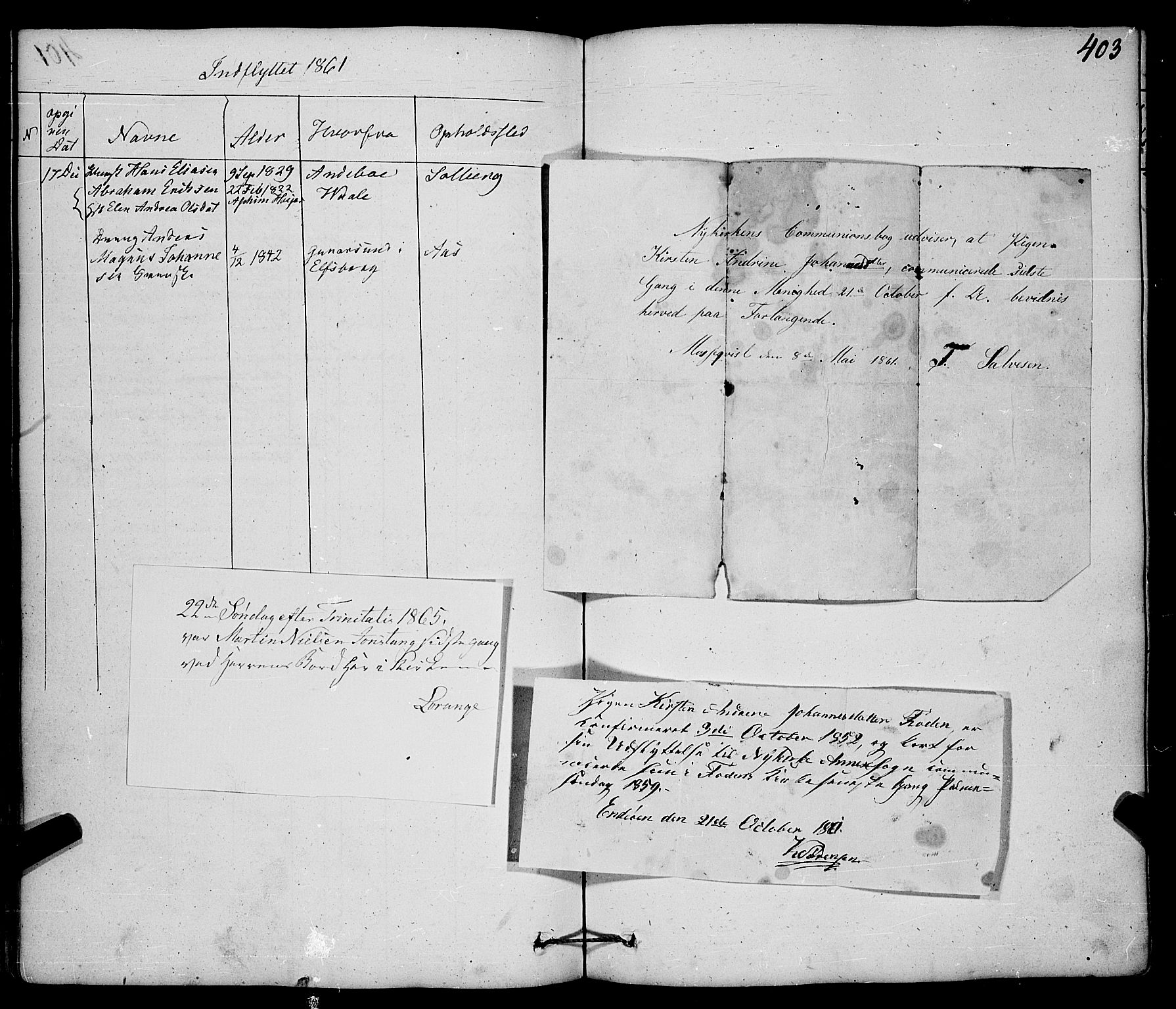 Ramnes kirkebøker, SAKO/A-314/F/Fa/L0005: Ministerialbok nr. I 5, 1841-1861, s. 402-403