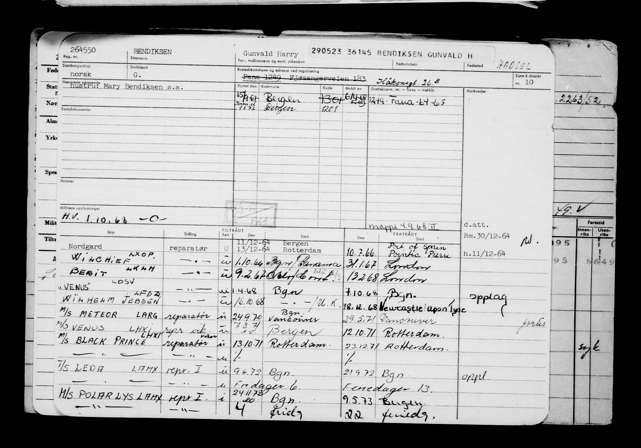 Direktoratet for sjømenn, AV/RA-S-3545/G/Gb/L0219: Hovedkort, 1923, s. 517