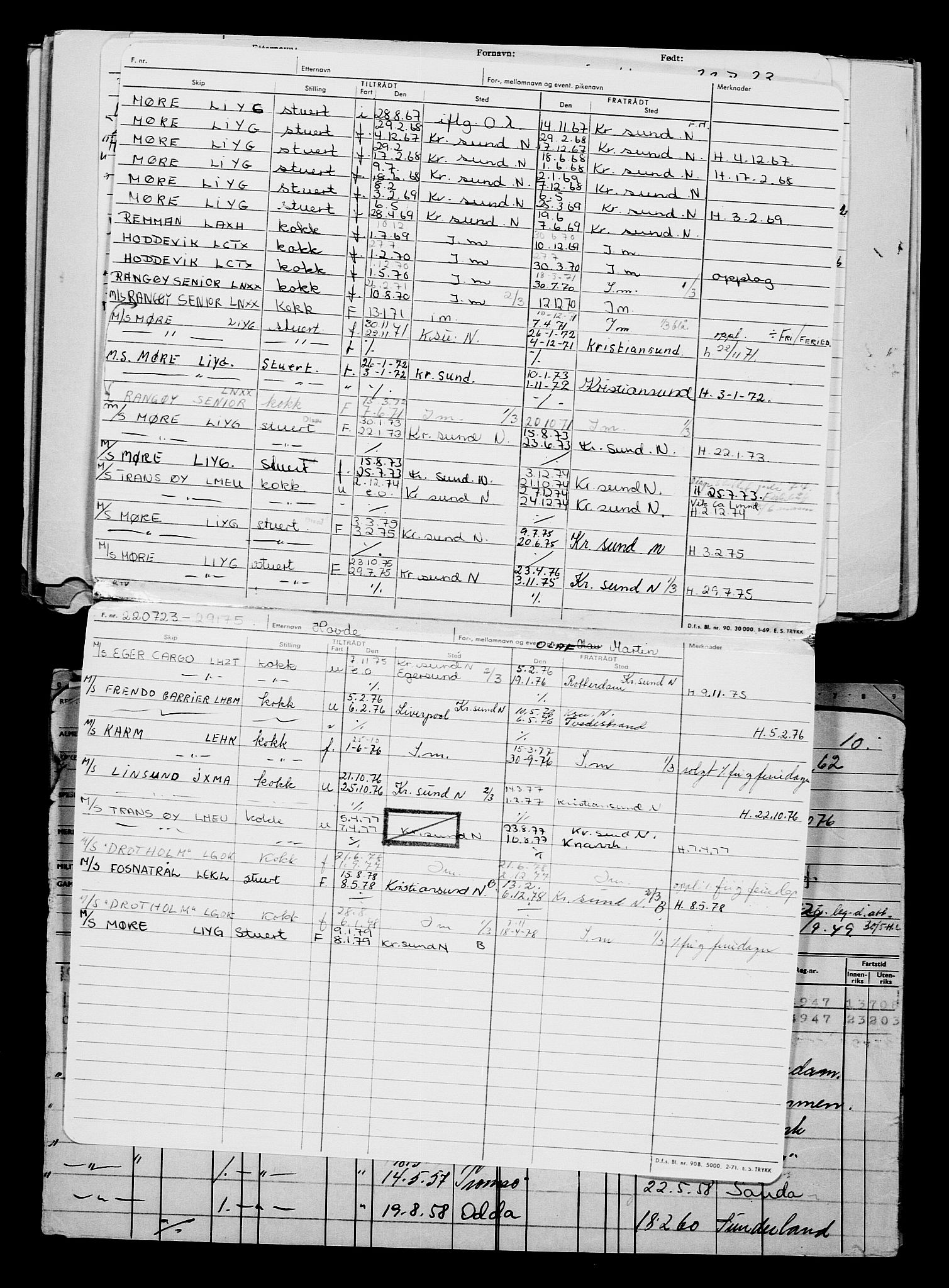 Direktoratet for sjømenn, AV/RA-S-3545/G/Gb/L0221: Hovedkort, 1923, s. 224