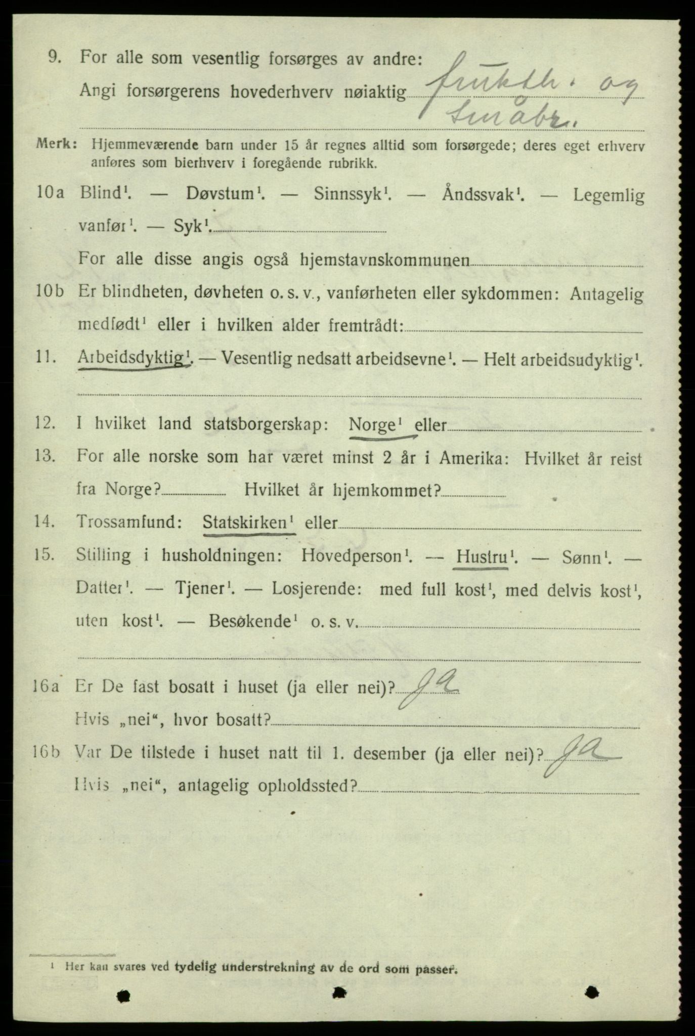 SAB, Folketelling 1920 for 1224 Kvinnherad herred, 1920, s. 7321