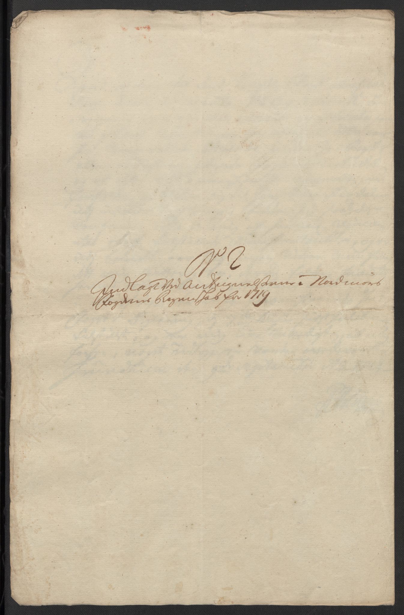 Rentekammeret inntil 1814, Reviderte regnskaper, Fogderegnskap, RA/EA-4092/R56/L3752: Fogderegnskap Nordmøre, 1719, s. 307