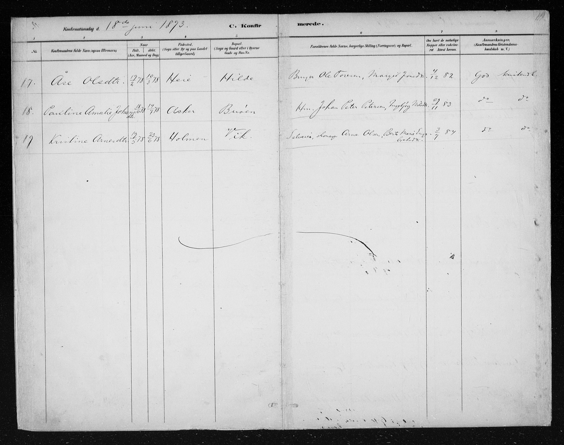 Nes kirkebøker, AV/SAKO-A-236/F/Fa/L0012: Ministerialbok nr. 12, 1881-1917, s. 194