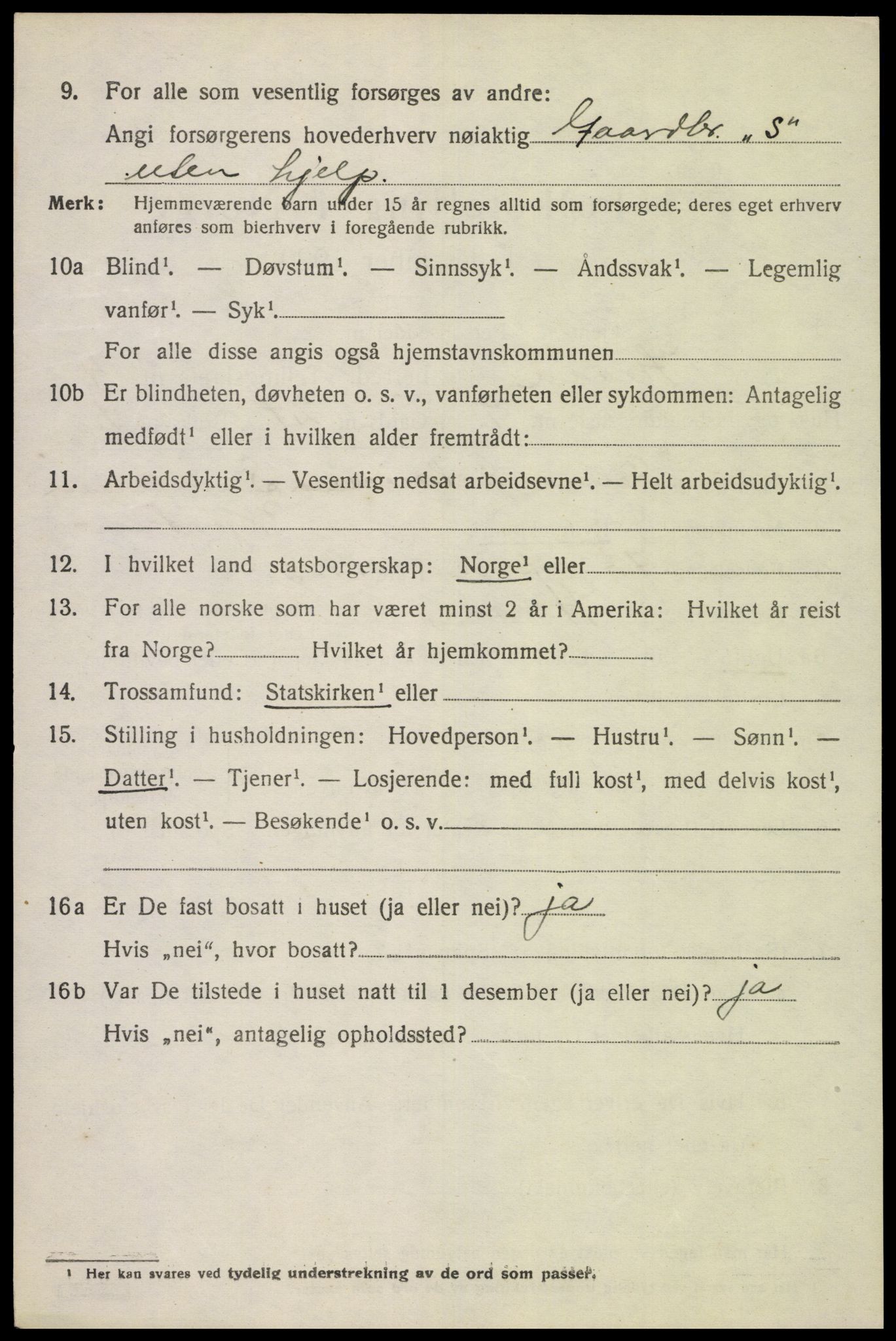 SAK, Folketelling 1920 for 1039 Herad herred, 1920, s. 1757