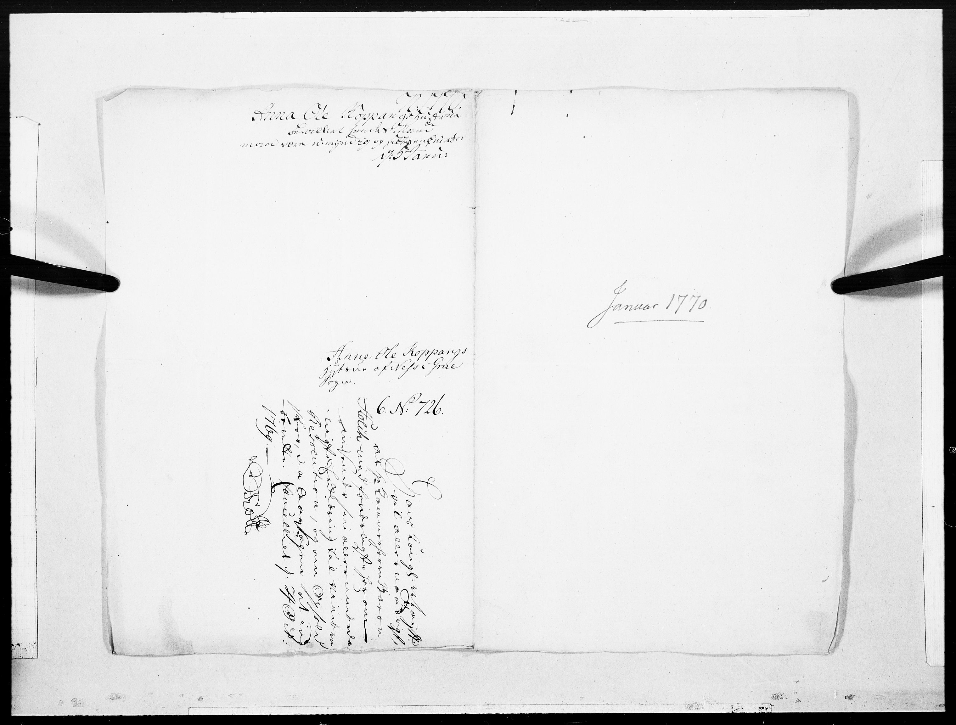 Danske Kanselli 1572-1799, AV/RA-EA-3023/F/Fc/Fcc/Fcca/L0201: Norske innlegg 1572-1799, 1770, s. 4